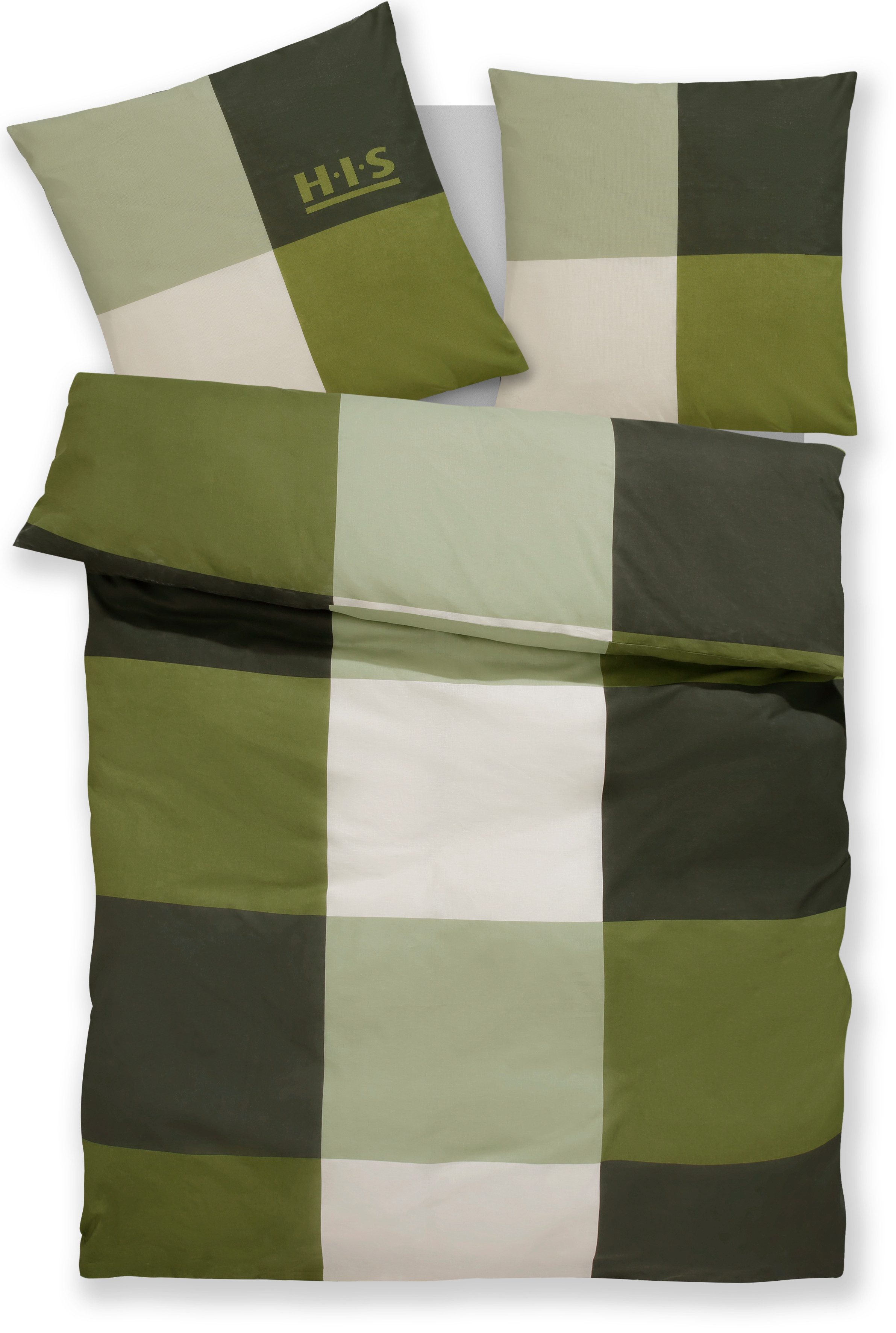 OTTO home Bettwäsche Tirrell, Linon, 3 teilig, Bettwäsche ab Gr. 135x200 cm, 100% Baumwolle, Marke H.I.S by OTTO home – Bild 5 von 5