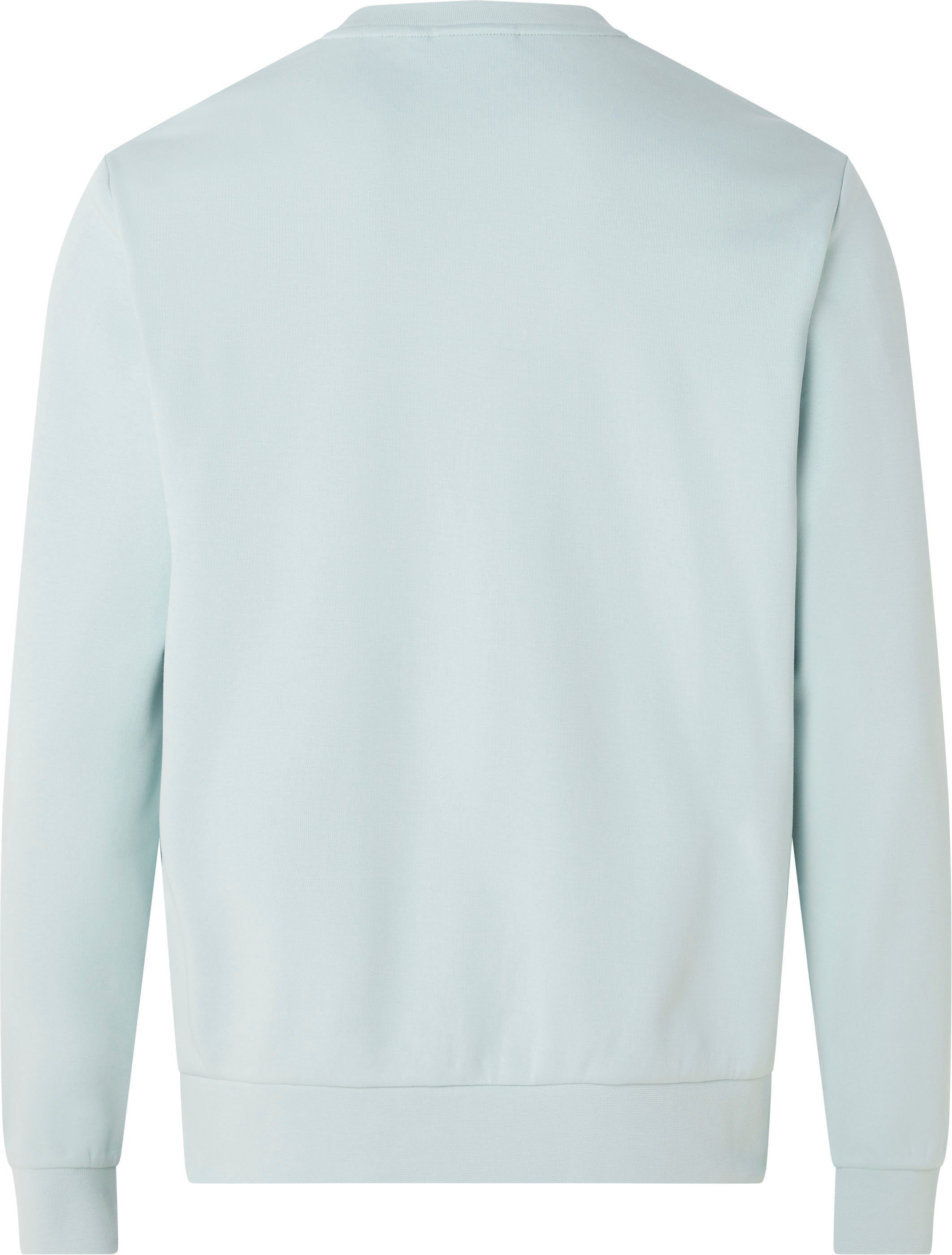 SWEATSHIRT mit Rundhalsausschnitt REPREVE Sweatshirt halsnahmen ghost Calvin Klein MICRO LOGO green