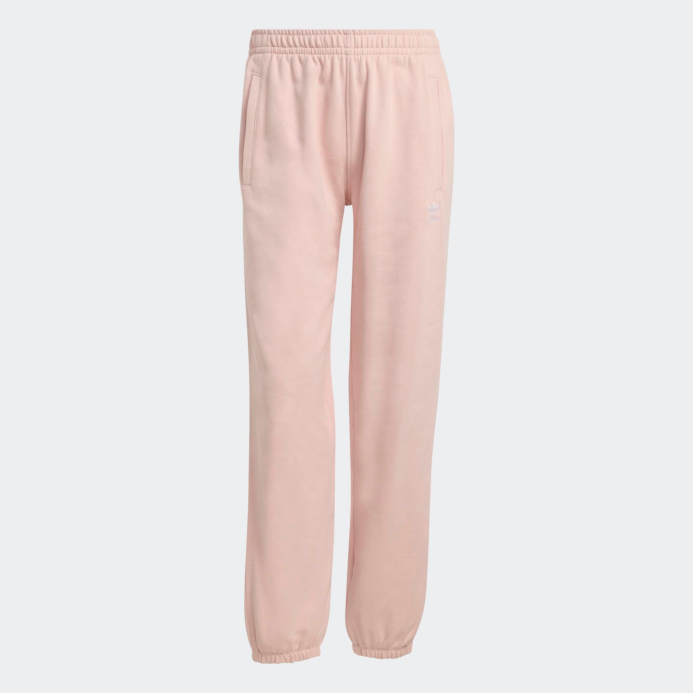 Sporthose ESSENTIALS FRENCH TERRY, REGULÄR MIT BÜNDCHEN