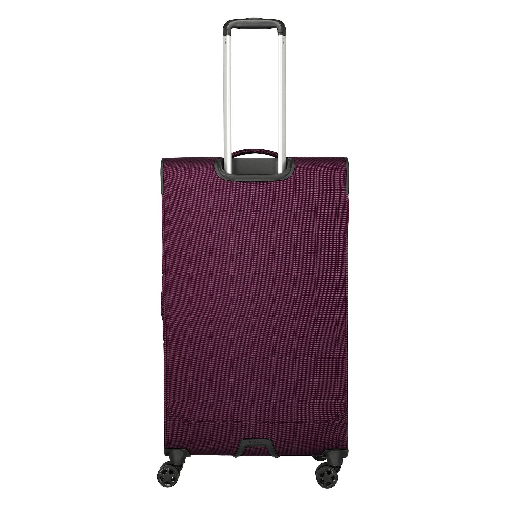travelite Weichgepäck-Trolley Cubis, 4 Rollen, Polyester