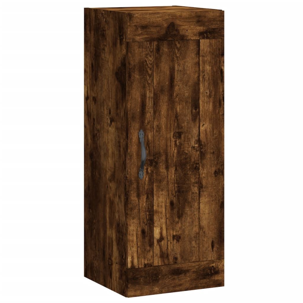 vidaXL Hängeschrank Wandschrank Räuchereiche 34,5x34x90 cm günstig online kaufen