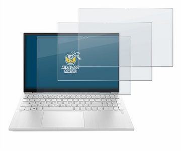 BROTECT flexible Panzerglasfolie für HP Pavilion x360 (15-erX), Displayschutzglas, 3 Stück, Schutzglas Glasfolie matt entspiegelt Anti-Reflex