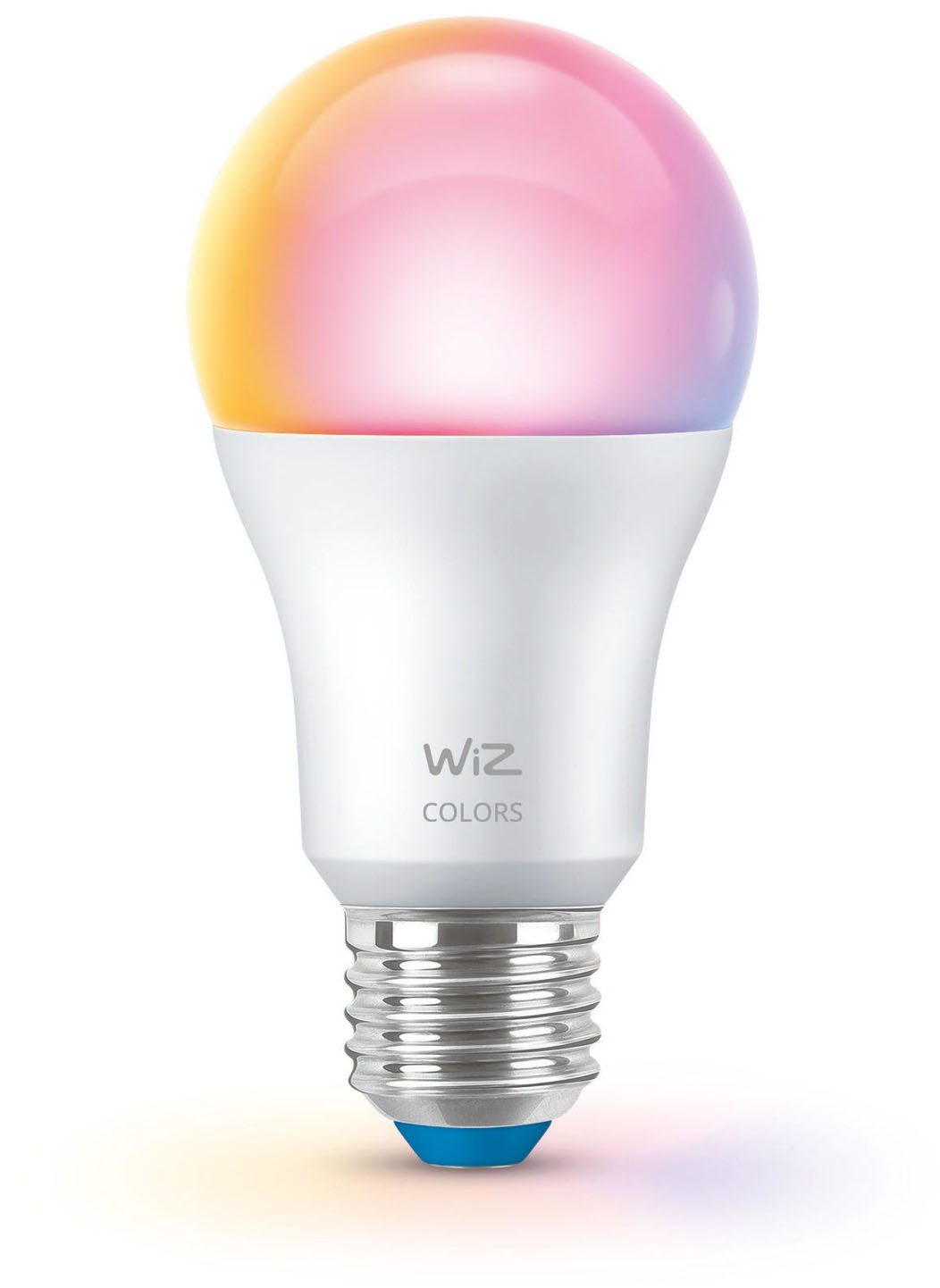 WiZ LED-Leuchtmittel White & Color 60W E27 Standardform dimmbar, E27