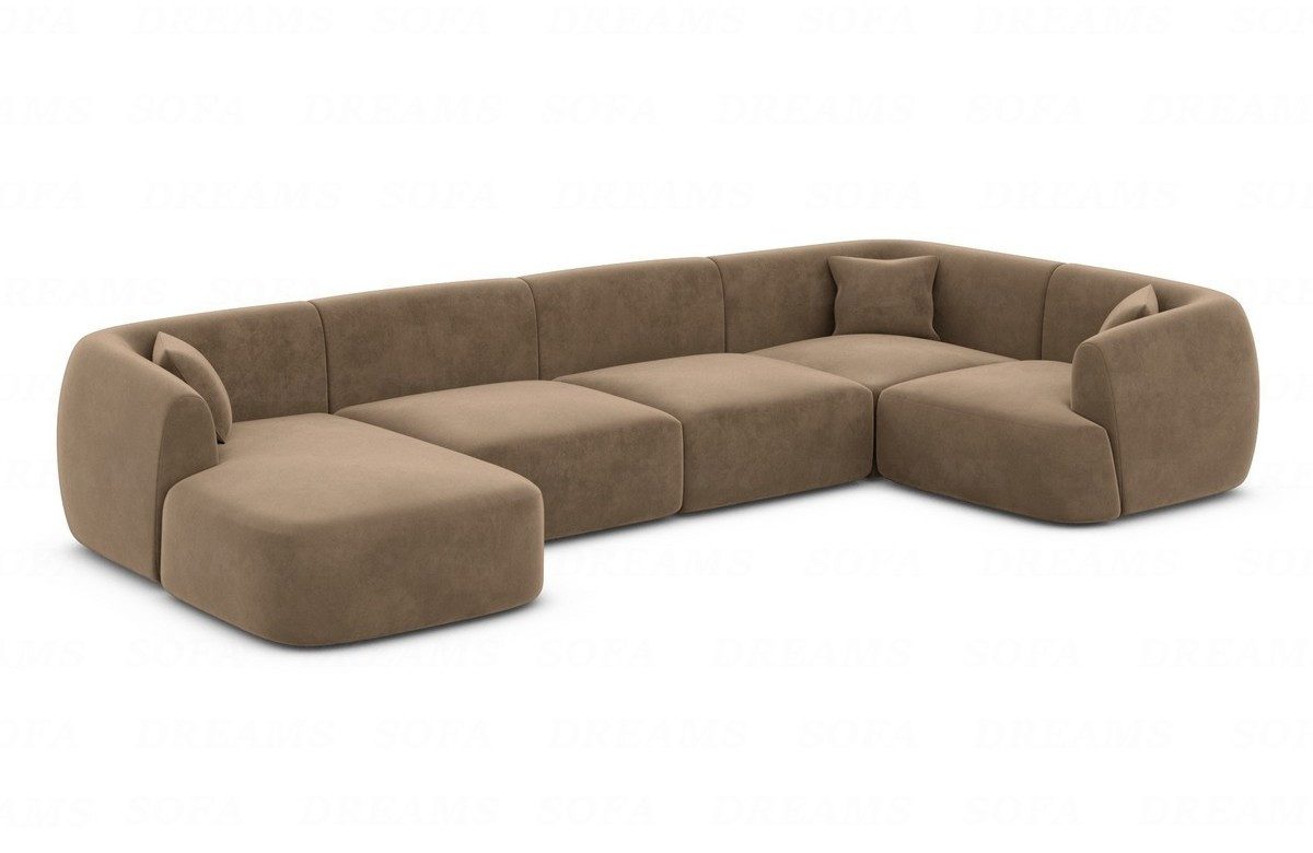 Sofa Dreams Wohnlandschaft Polster Sofa Stoff günstig online kaufen