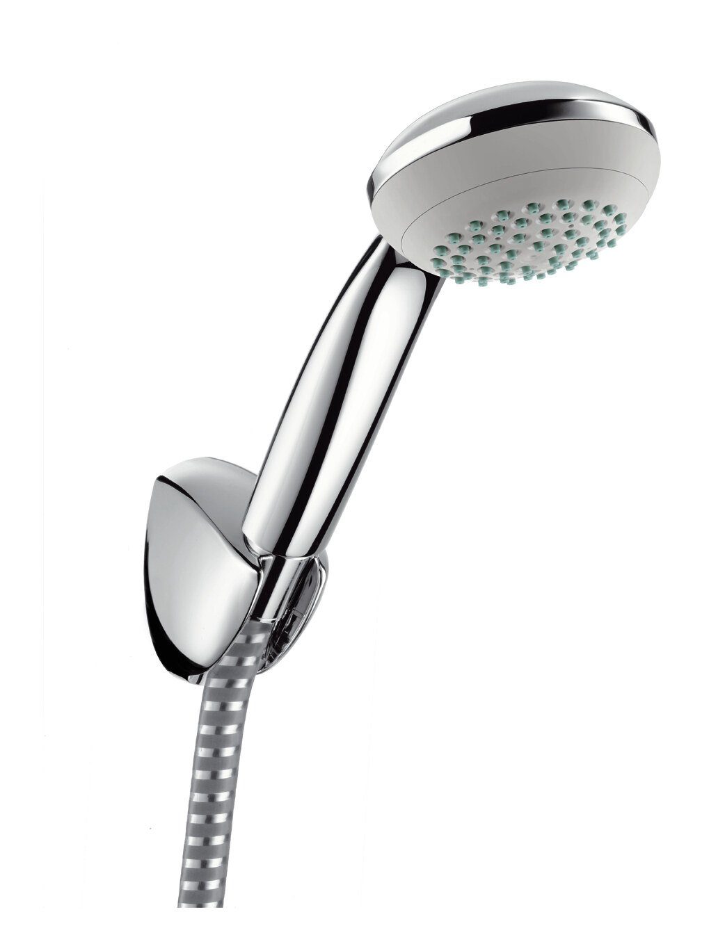 hansgrohe Handbrause Crometta / Crometta 85, 85 Brauseset 85 1jet mit Brauseschlauch 1250 mm - Chrom