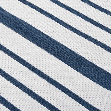 Teppich Marineblau 120x180 cm Baumwolle, furnicato, Rechteckig