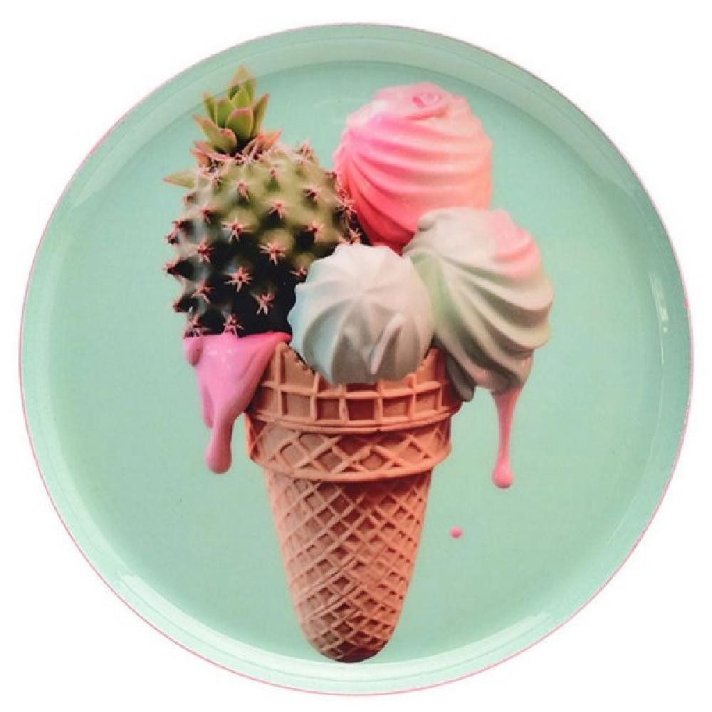 Giftcompany Tablett Dekotablett Love Trays Eis (12,7cm)