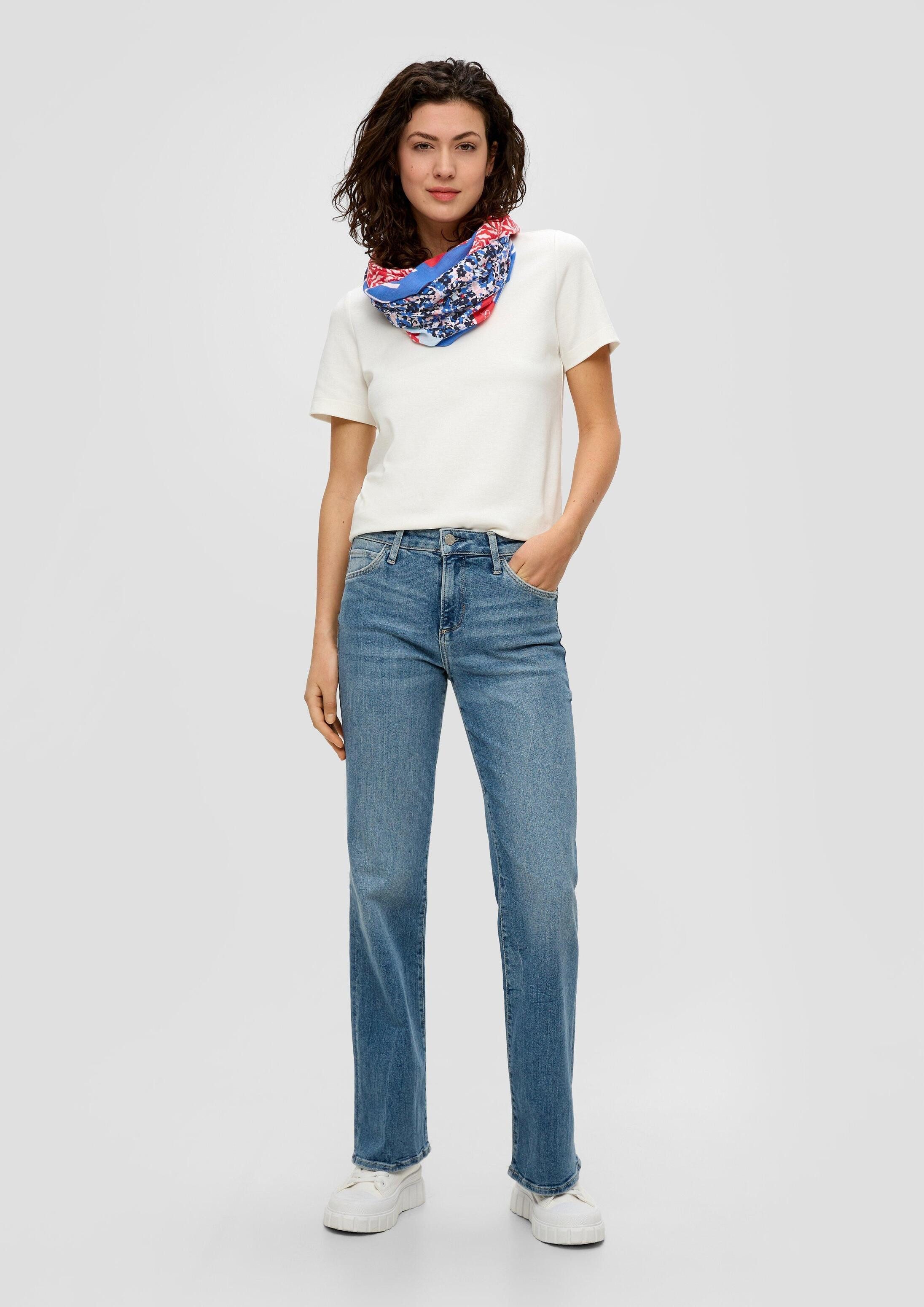 s.Oliver Loop Snood, Loop-Schal mit All-over-Muster
