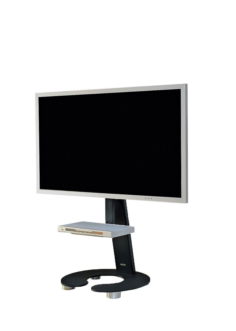 wissmann raumobjekte TV-Ständer Stilvolle Fernseher Standfüße, (bis 60,00 Zoll, moderner TV Bodenständer, Stabilität und Eleganz, Made in Germany)