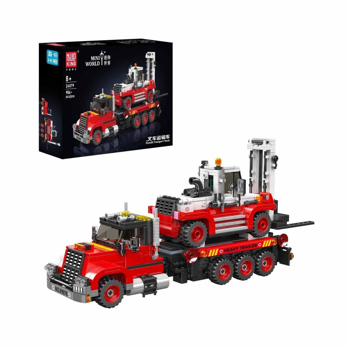 Mould King Mould King 24079 Forklift Transport Truck Spielbausteine
