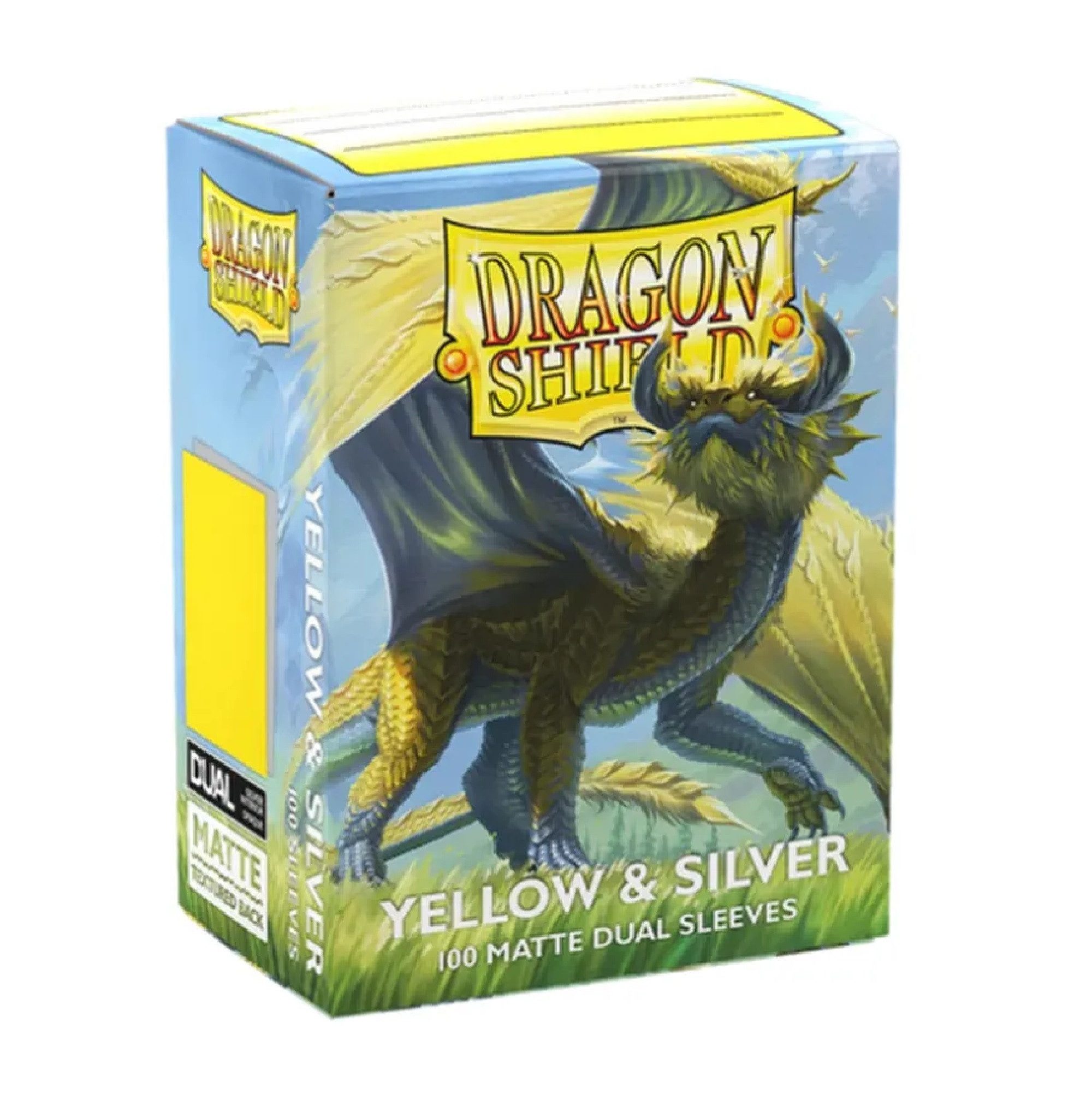 Dragon Shield Sammelkarte Dragon Shield Yellow&Silver Sleeves Standard (100)