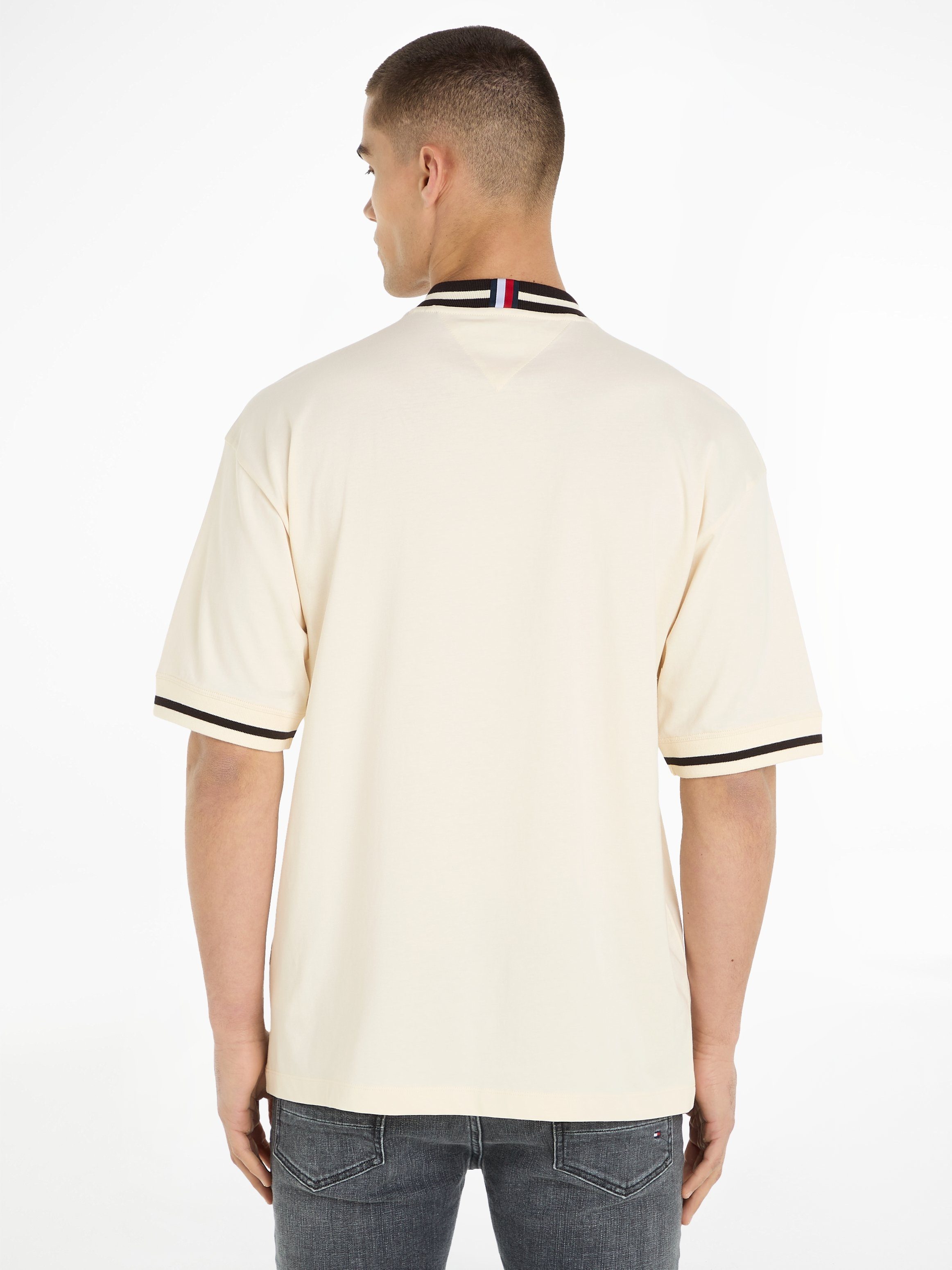Calico T-Shirt Tommy Hilfiger LAUREL TIPPED TEE