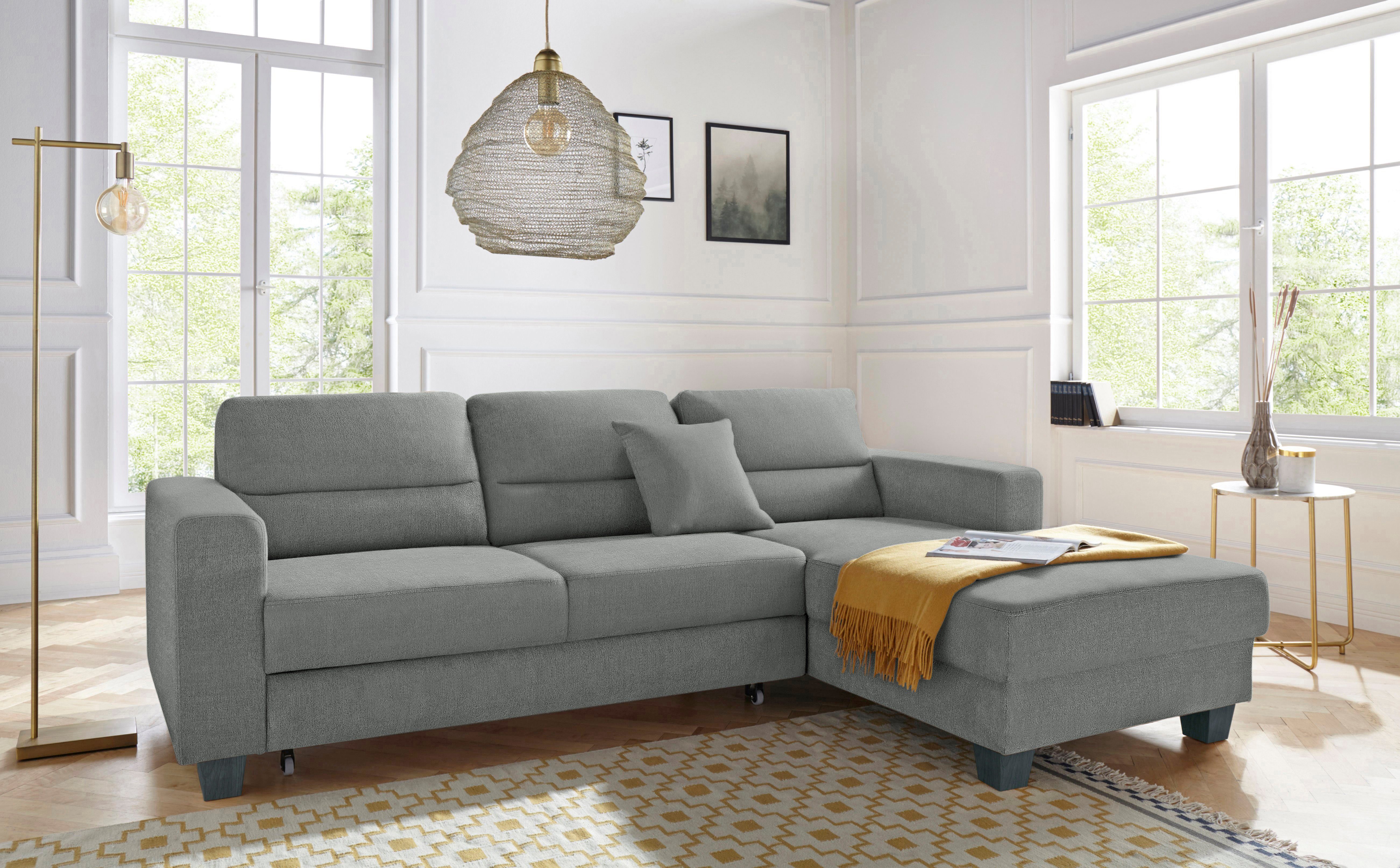 TRENDMANUFAKTUR Ecksofa Chamber, zeitlos und modern, günstig online kaufen