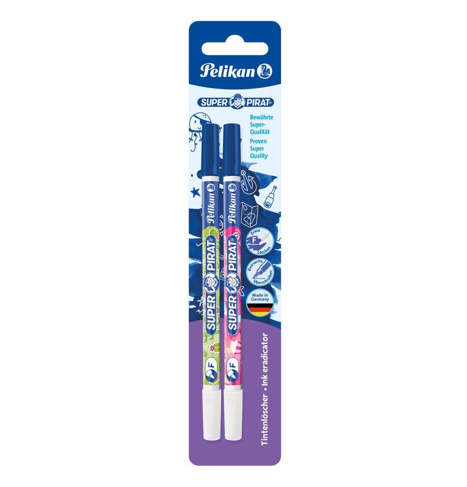 Pelikan Collegeblock Pelikan Tintenlöschstift Super Pirat 850 F