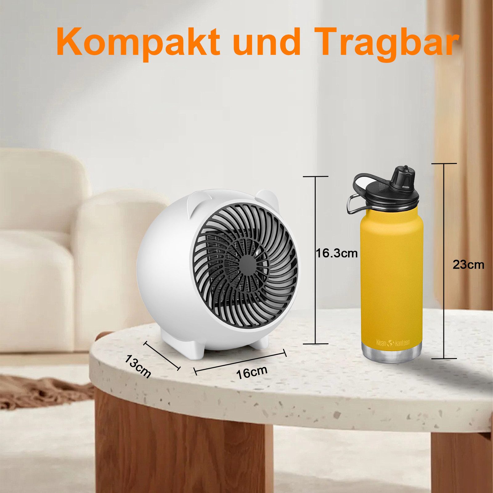 ZMH Heizlüfter Heizungslüfter - Mini PTC günstig online kaufen