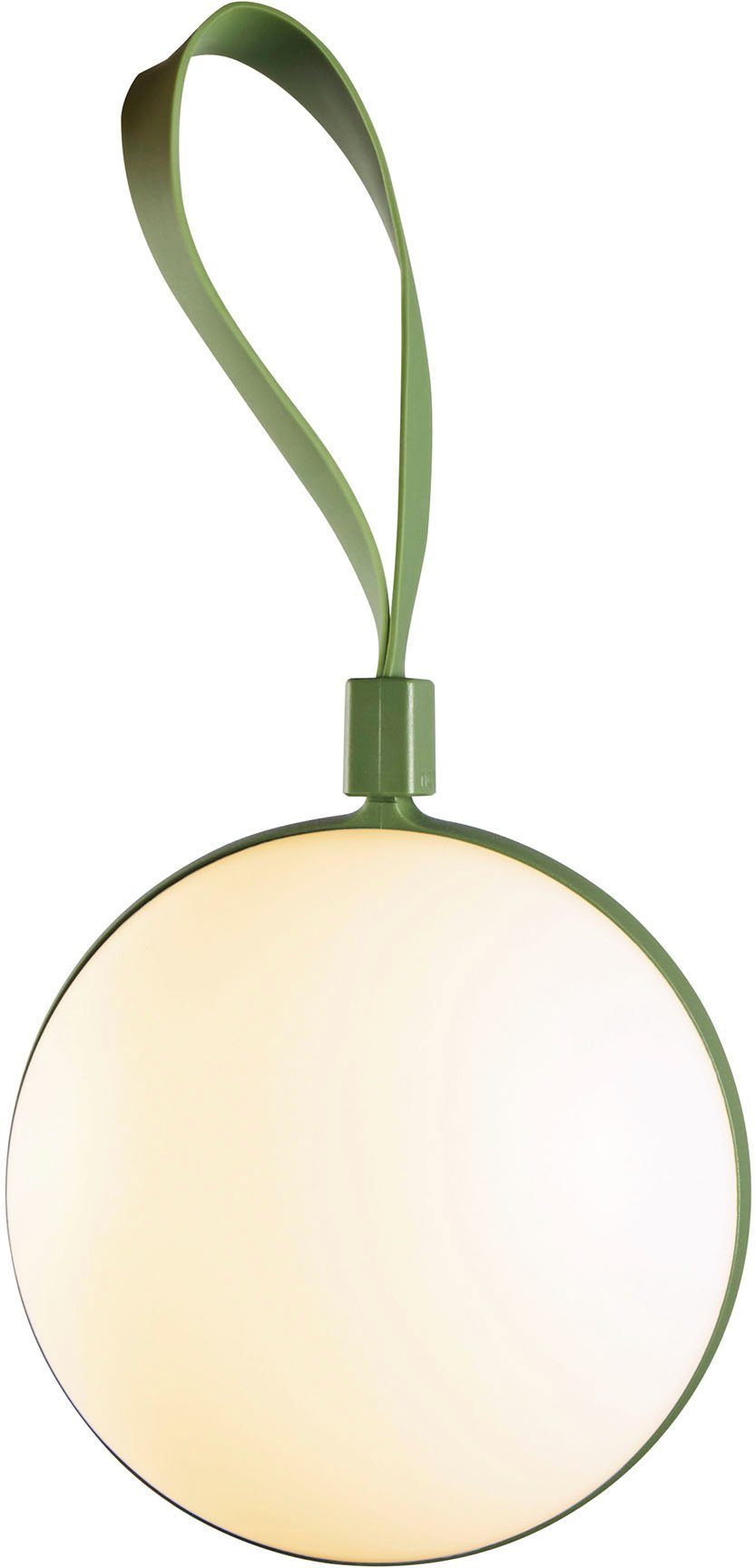 Nordlux LED Außen-Tischleuchte Bring To-Go 12, LED fest integriert, Warmweiß