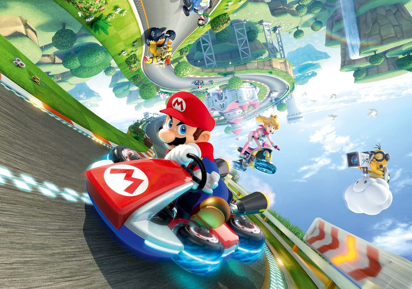 Winning Moves Puzzle Puzzle Mario Kart - Funracer (1000 Teile), 1000 Puzzleteile