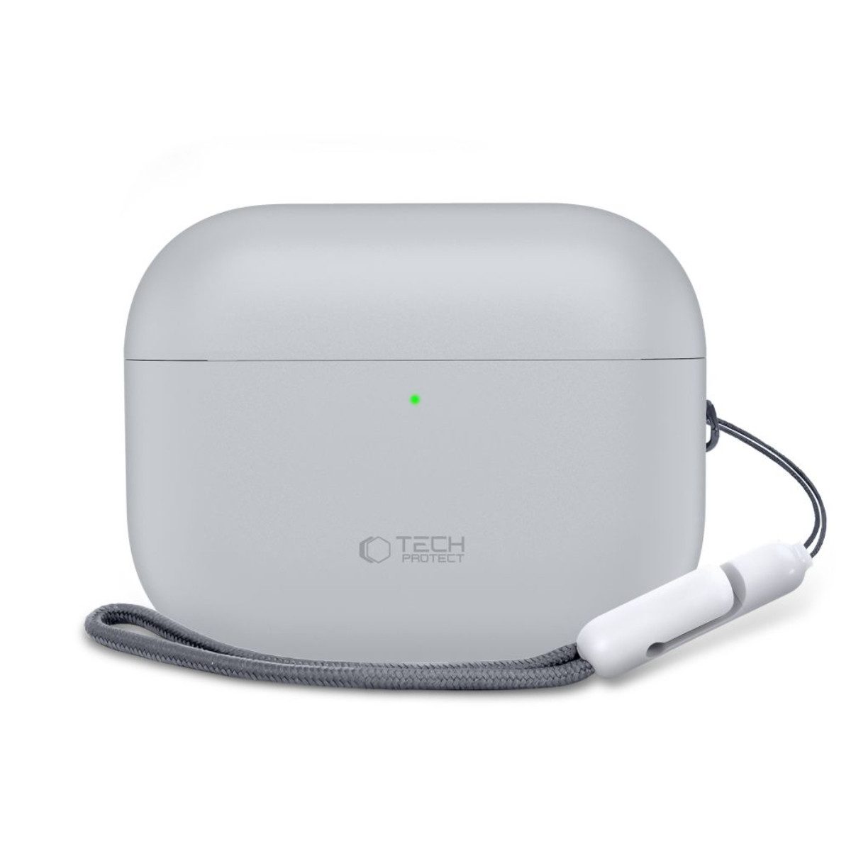 TECH PROTECT Kopfhörer-Schutzhülle Silikonhülle für AirPods Pro 3, Passgenauer Rundumschutz für das Ladecase – Bild 2 von 5