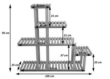 MCW Standregal MCW-L71, 1-tlg., Outdoor geeignet