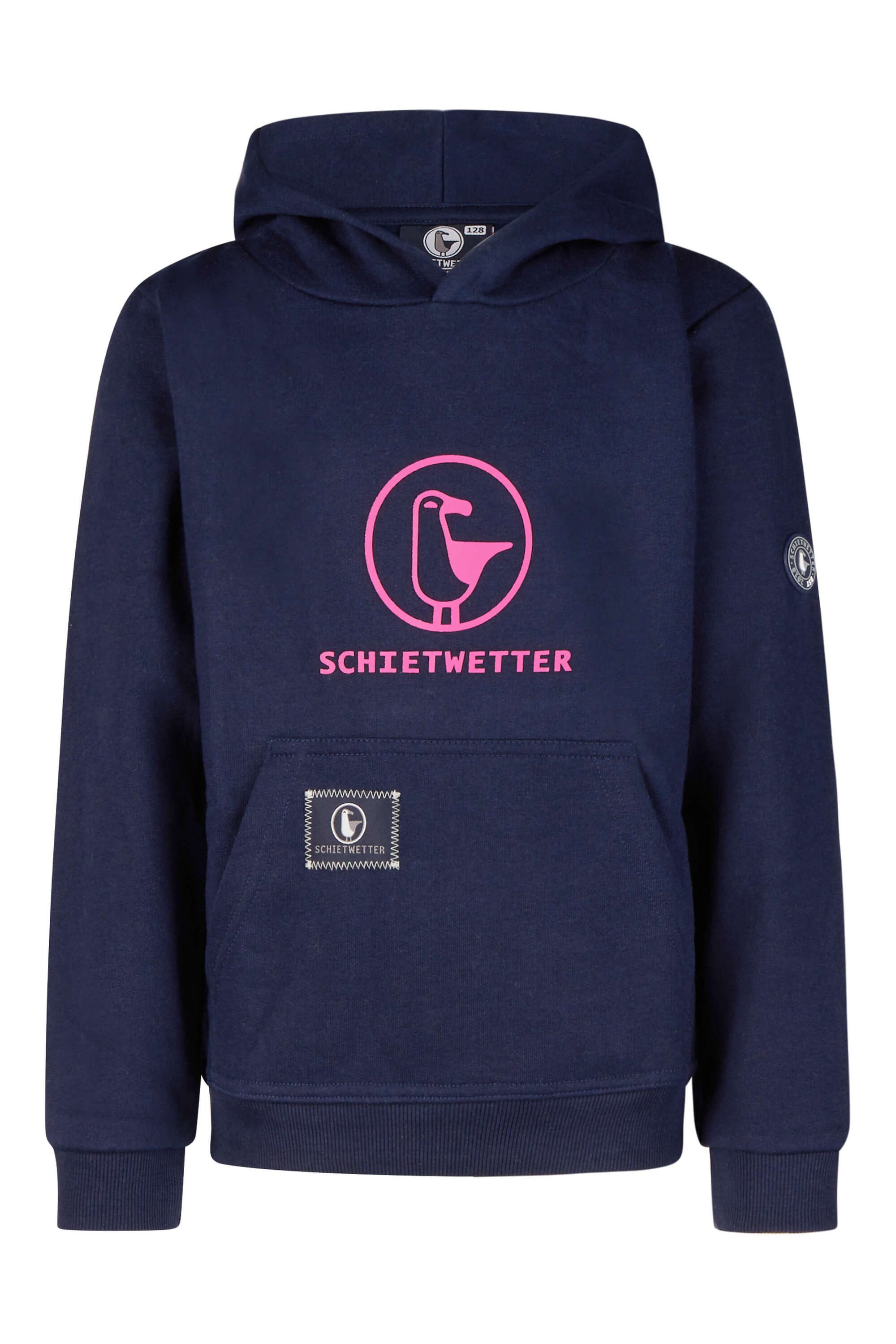 Schietwetter Kapuzenpullover Unisex Kinder Hoodie "Logoprint Toni" (1-tlg) Logoprint, Tasche
