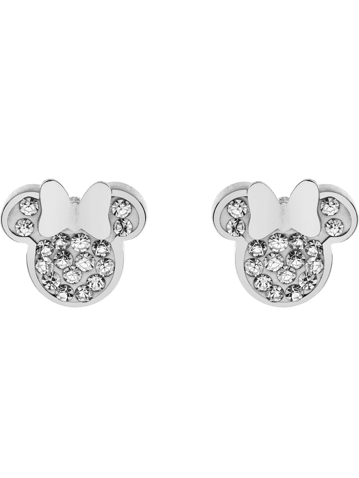 DISNEY Jewelry Paar Сережки-гвоздики Disney Damen-Ohrstecker Edelstahl Zirkonia