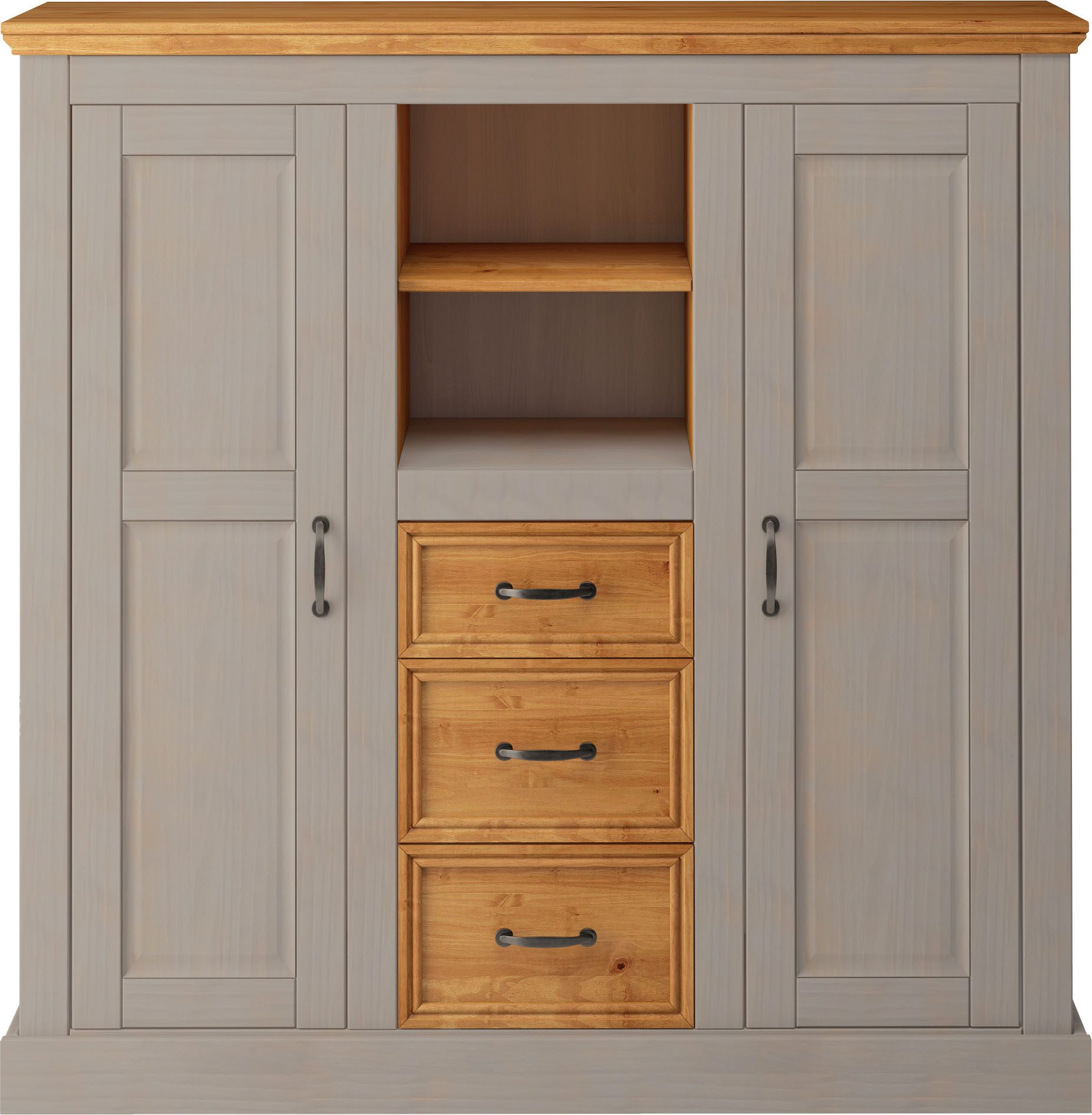 OTTO home Highboard Selma, Stauraumschrank, Breite 130 cm