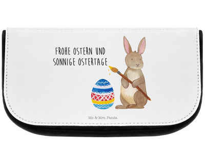 Mr. & Mrs. Panda Kosmetiktasche Hase Eier Malen - Weiß - Geschenk, Ostern Kinder, Ostergrüße, Make-Up (1-tlg), Einzigartiges Design