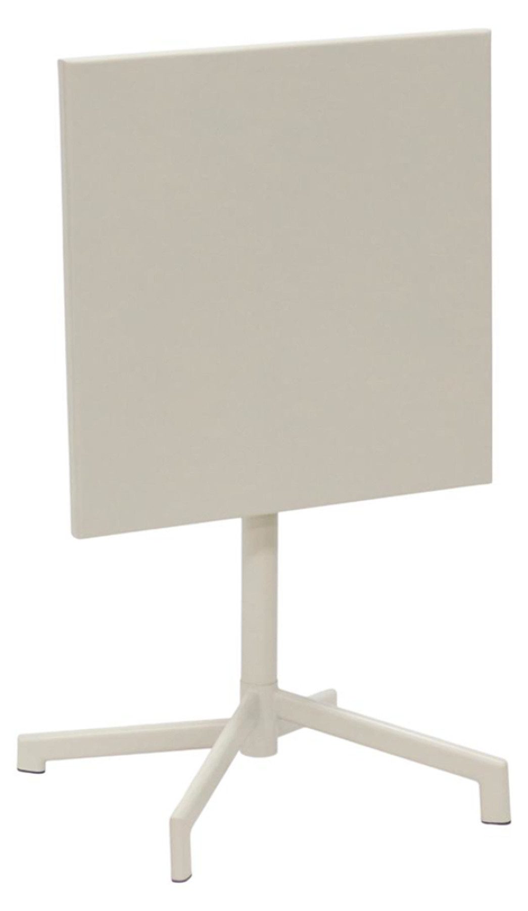 Schou Gartentisch Adam Garten-Cafétisch 60x60 cm klappbar sandfarben (1-St) – Bild 3 von 4