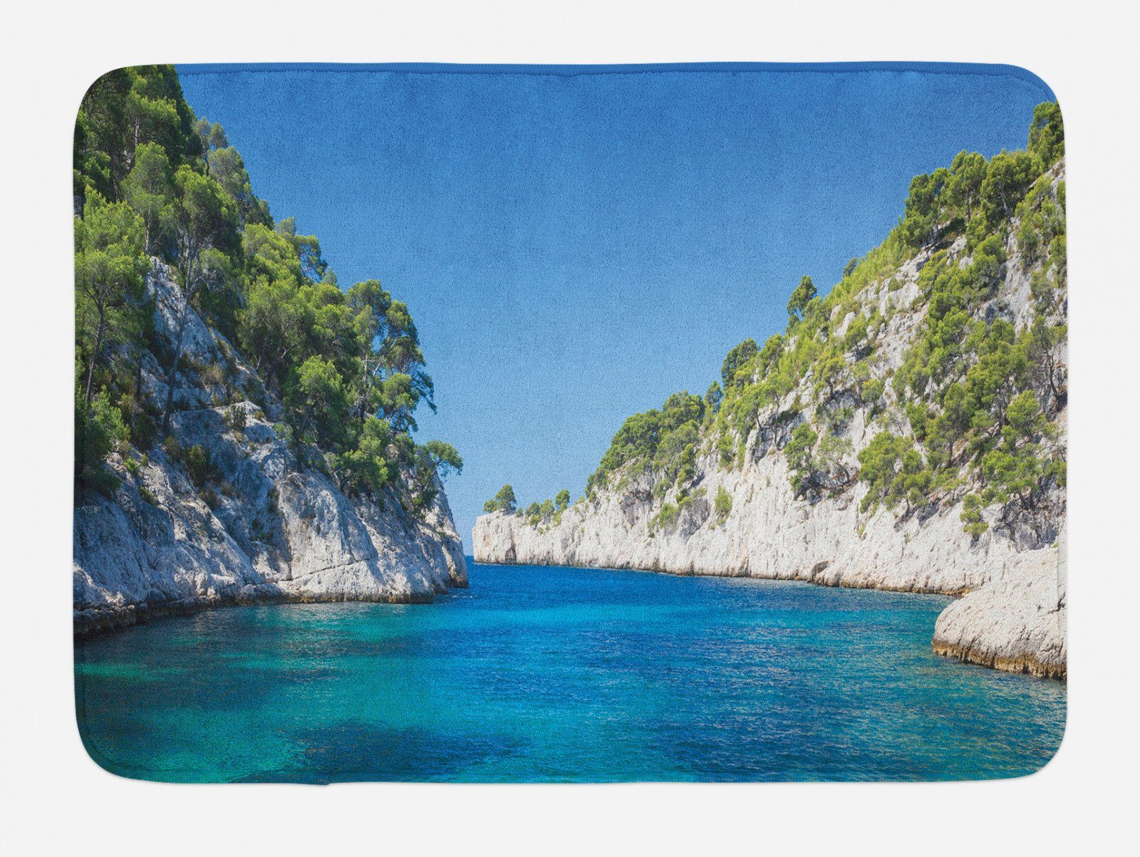 Badematte »Plüsch Badezimmer Dekor Matte mit rutschfester Rückseite