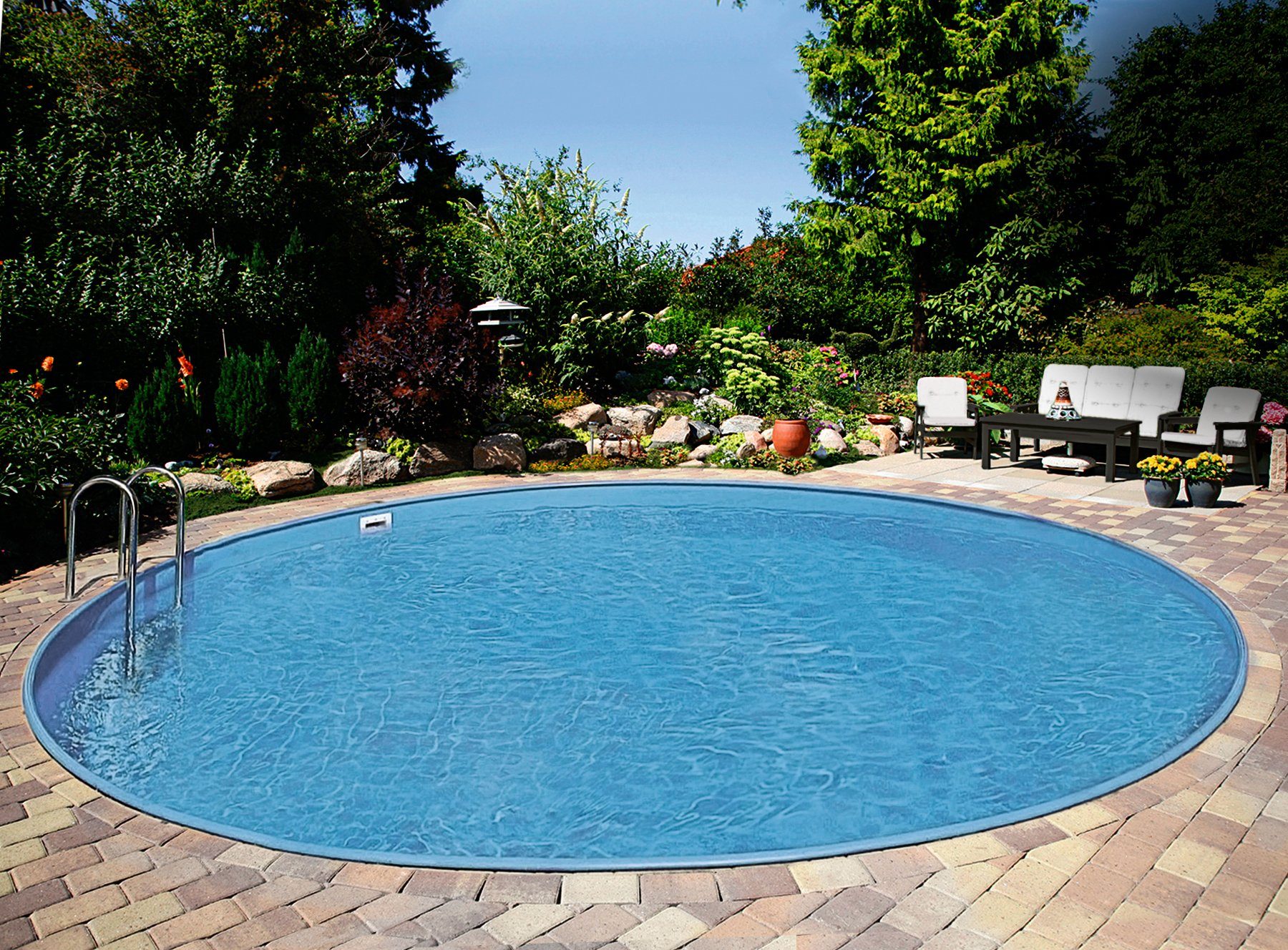 Clear Pool Rundpool PREMIUM IBIZA (Set, günstig online kaufen