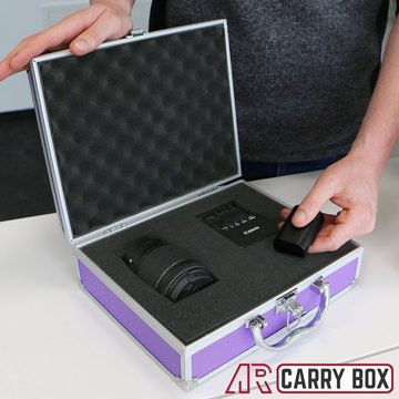 ECI Tools Werkzeugkoffer Aluminium Koffer Box verschiedene Farben mit Schaumstoffeinlage (LxBxH