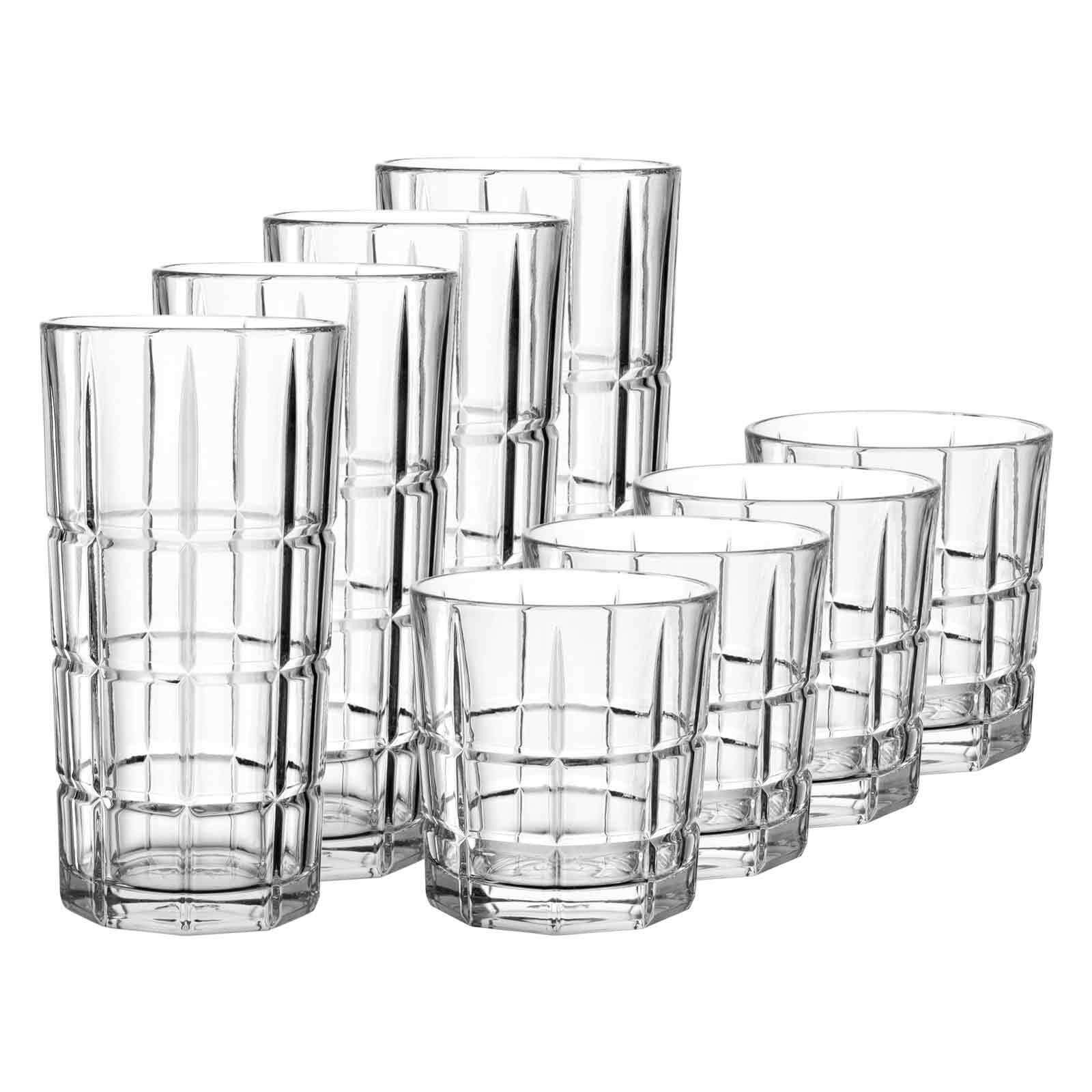 LEONARDO Gläser-Set Spiritii Nova Bargläser 8er Set, 8-tlg., Glas