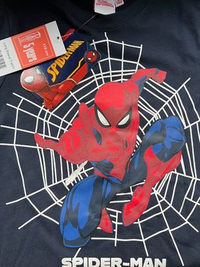 Spiderman Longsleeve 2x Spider Man Langarm T-Shirts Jungen Sweatshirts mit lizensiertem Print