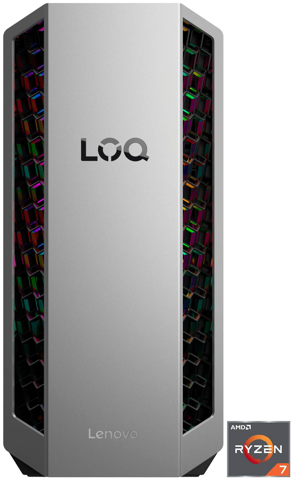 Lenovo LOQ Tower 26ADR10 Gaming-PC (AMD Ryzen 7 8745HX, GeForce RTX™ 5070, 32 GB RAM, 1000 GB SSD, Luftkühlung)