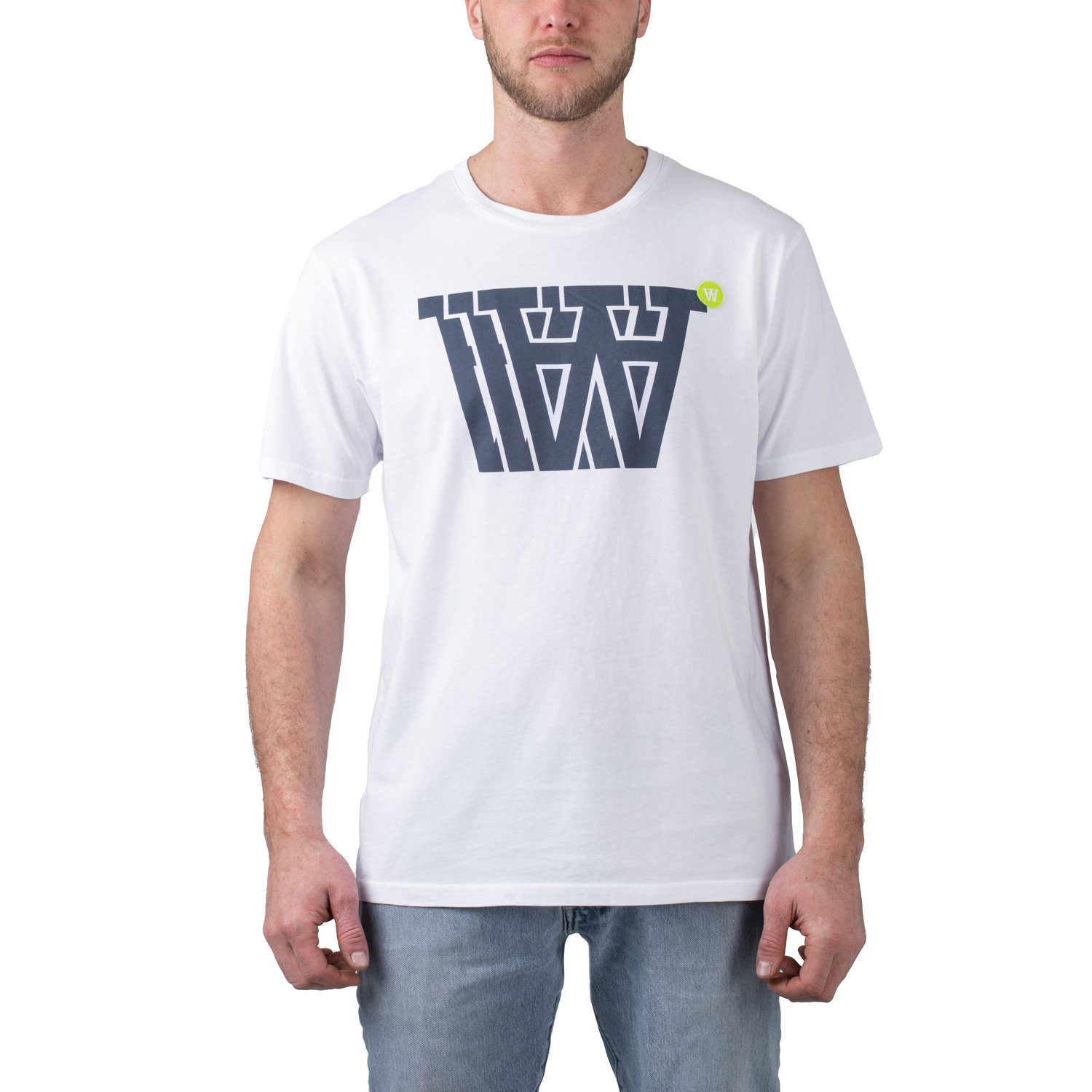 WOOD WOOD T-Shirt Wood Wood Ace Badge Logo Tee