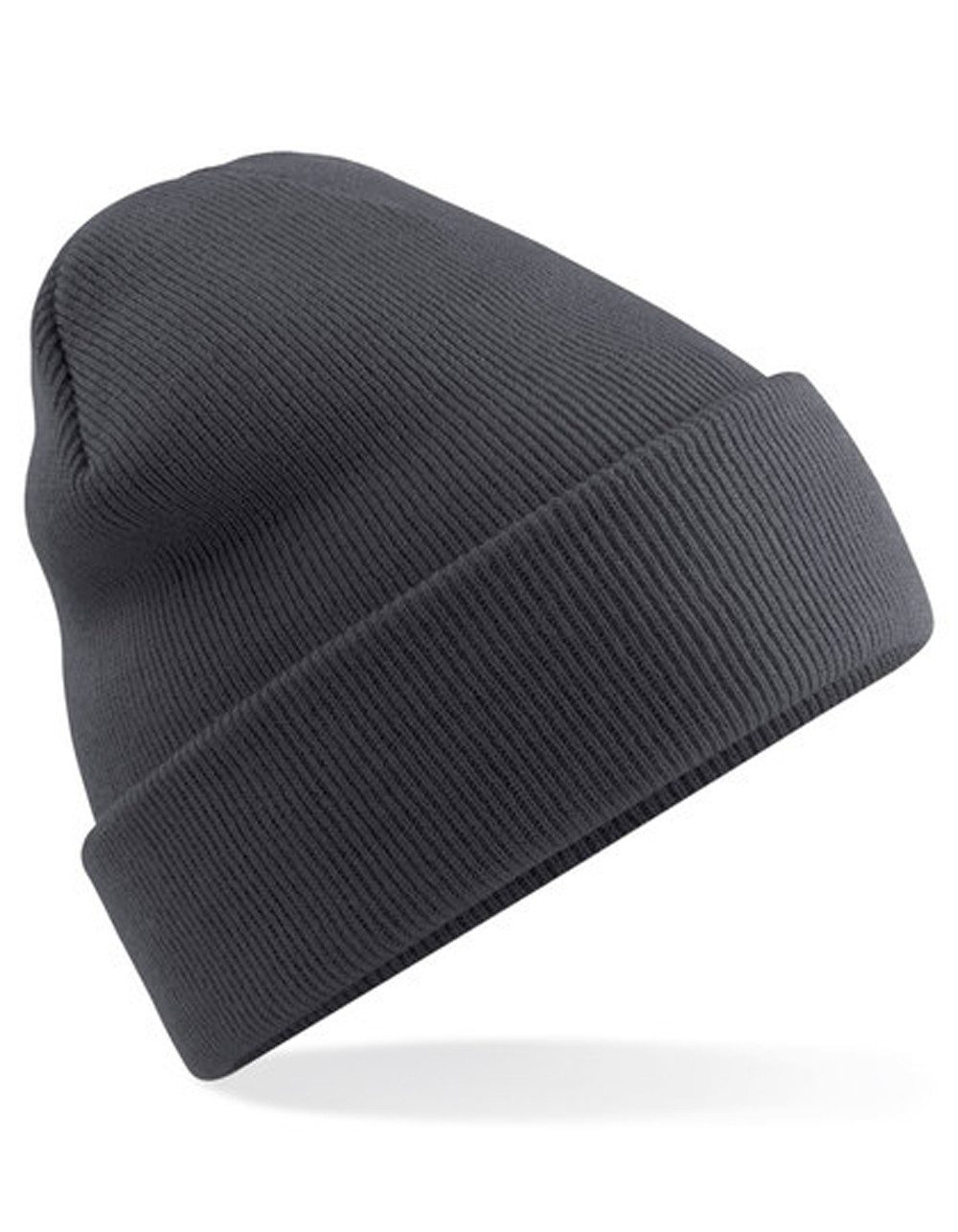 Beechfield® Beanie Winter Mütze mit Recycelter Polyester (Spar-Set, 2er Pack) Doppellagiger Strick