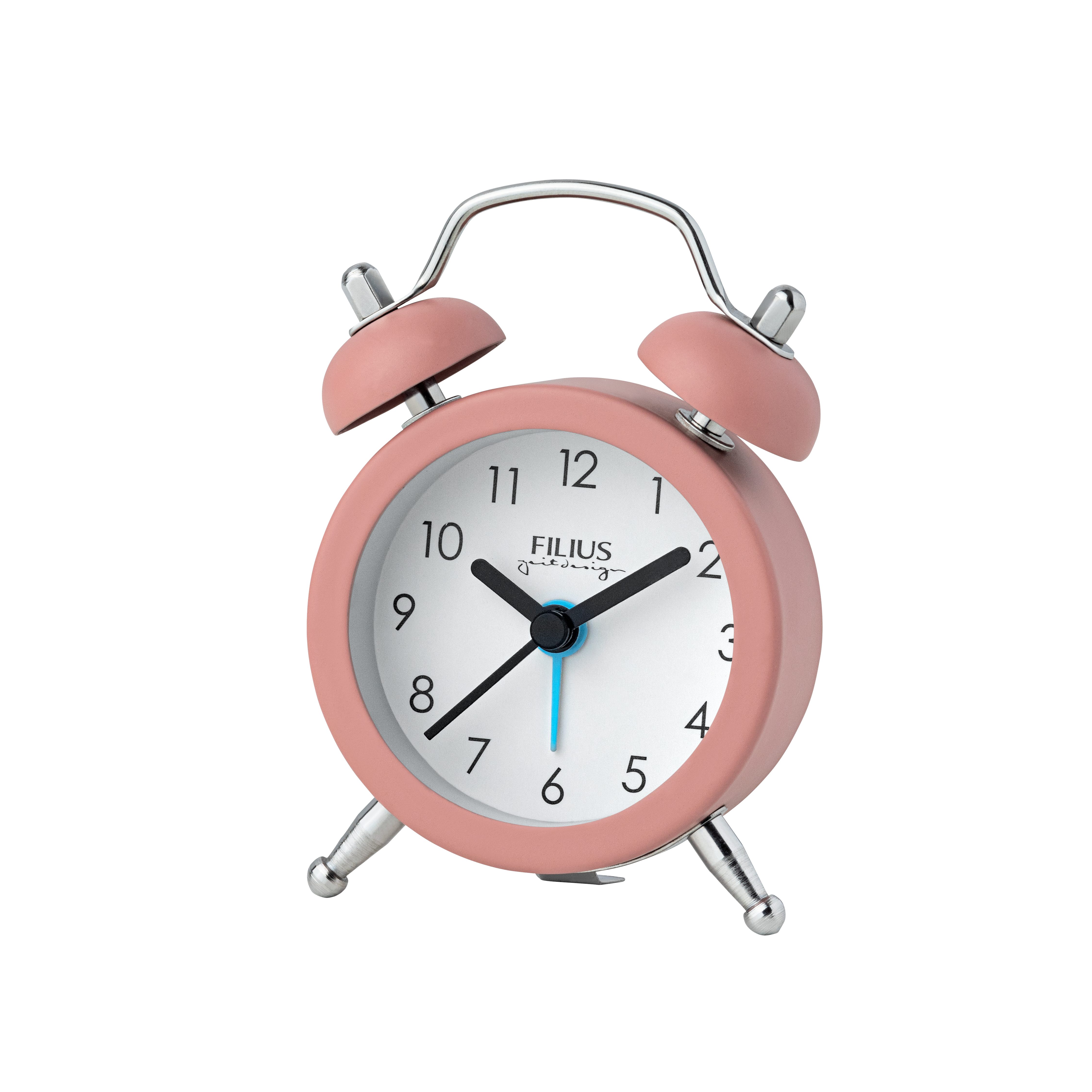 FILIUS zeitdesign Glockenwecker Reisewecker, Quarzwecker, Kinderwecker, Schlafzimmer, Schulanfang