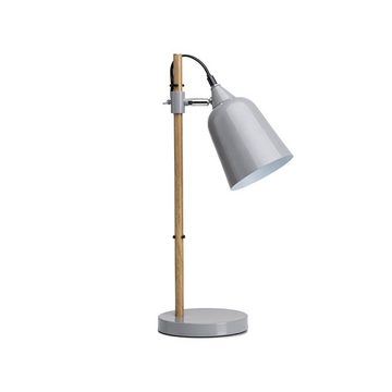 Konsimo Schreibtischlampe HALI Schreibtischlampe Nachttischlampe Tischleuchte, ohne Leuchtmittel, 1,5m, E14