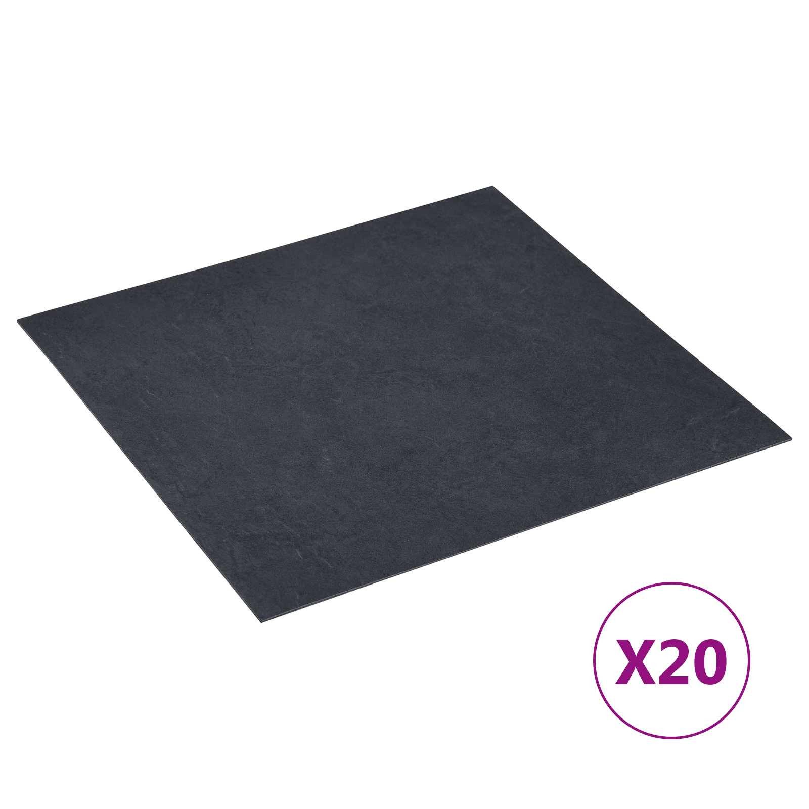 vidaXL Vinyllaminat 30,5 x 30,5 cm Vinyllaminat selbstklebend Laminatboden Bodenbelag 20 S
