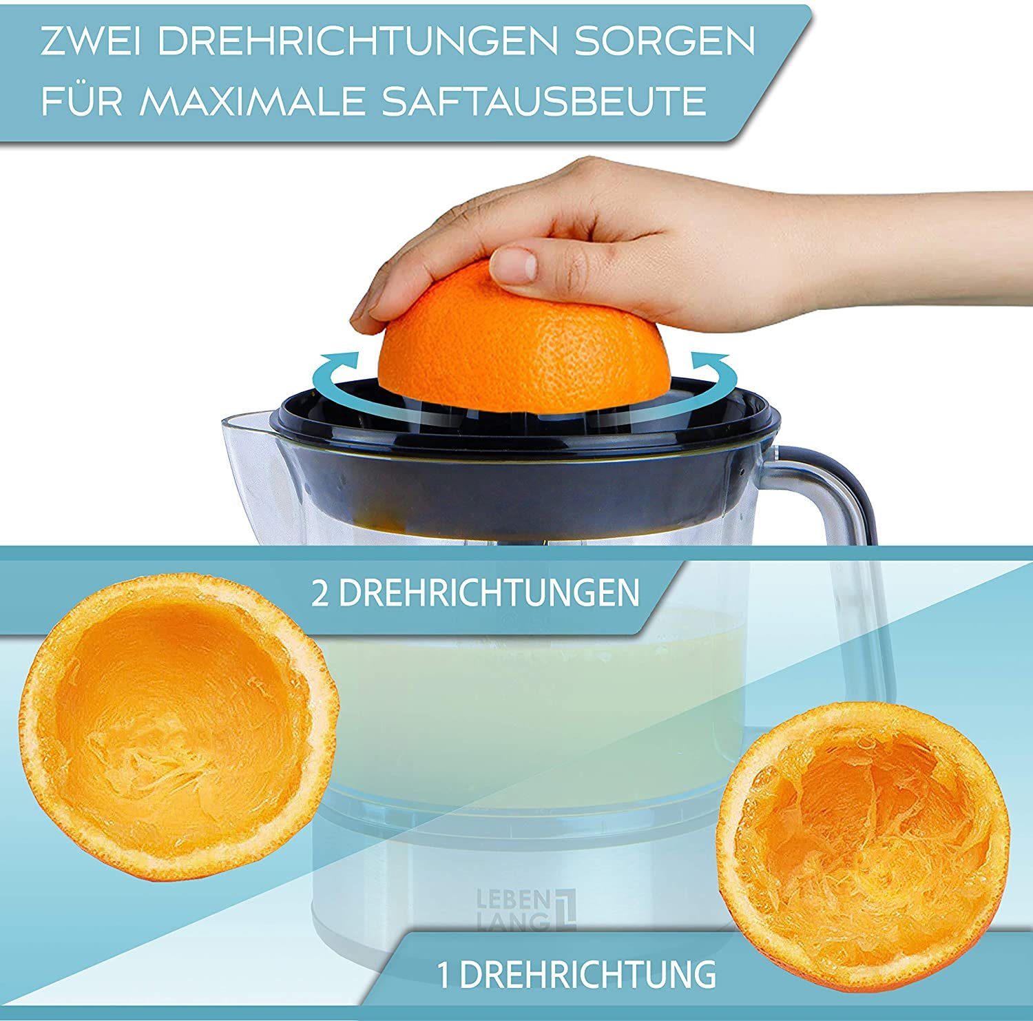 Mini Früchte Zitrone Orange Fruchtpresse Zitruspresse Saft-Presse-Hand-Ents N1O0 