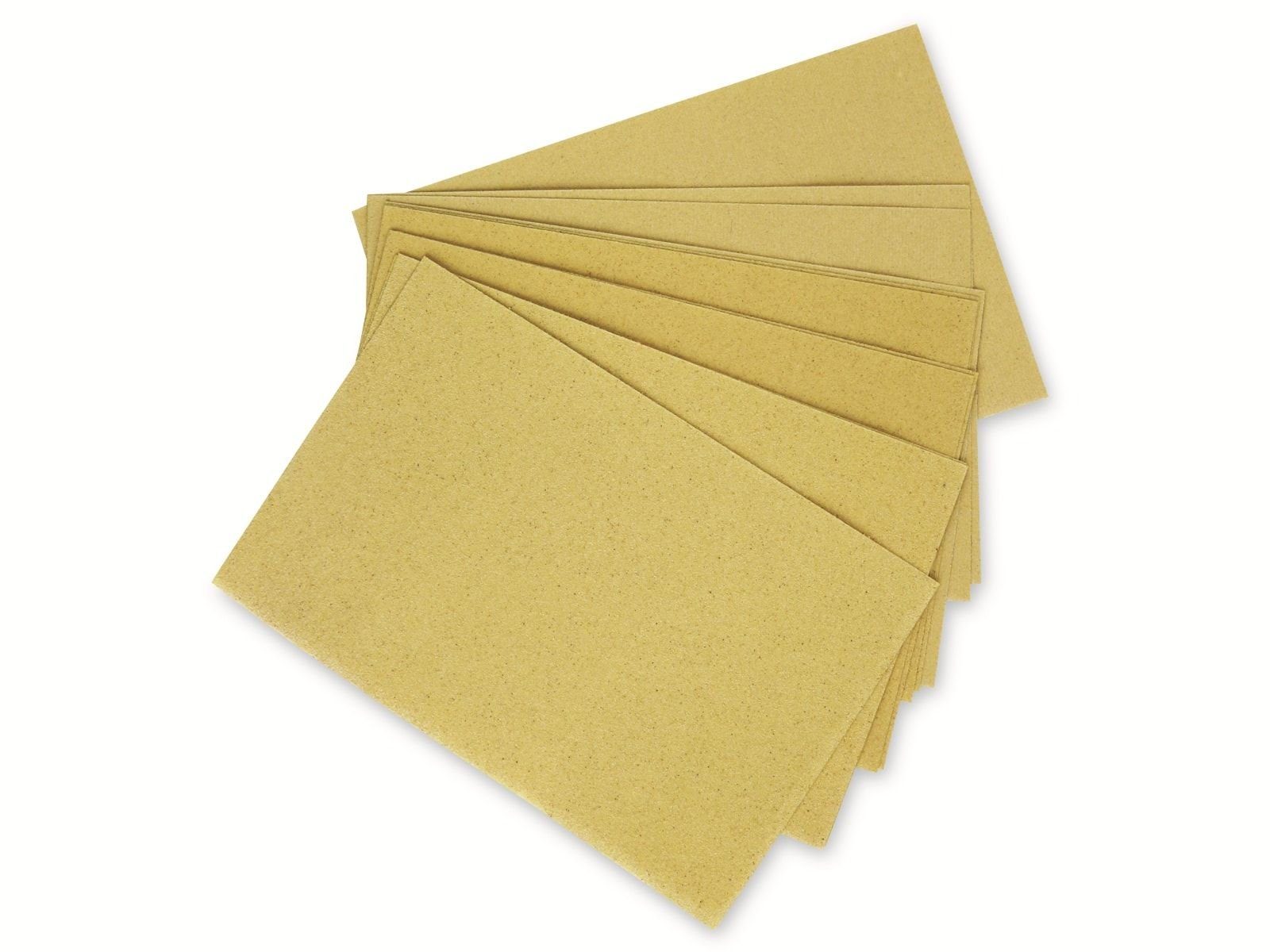 Kinzo Schleifpapier KINZO Schleifpapier-Set, 11 Stück, 15x23 cm | Schleifblätter