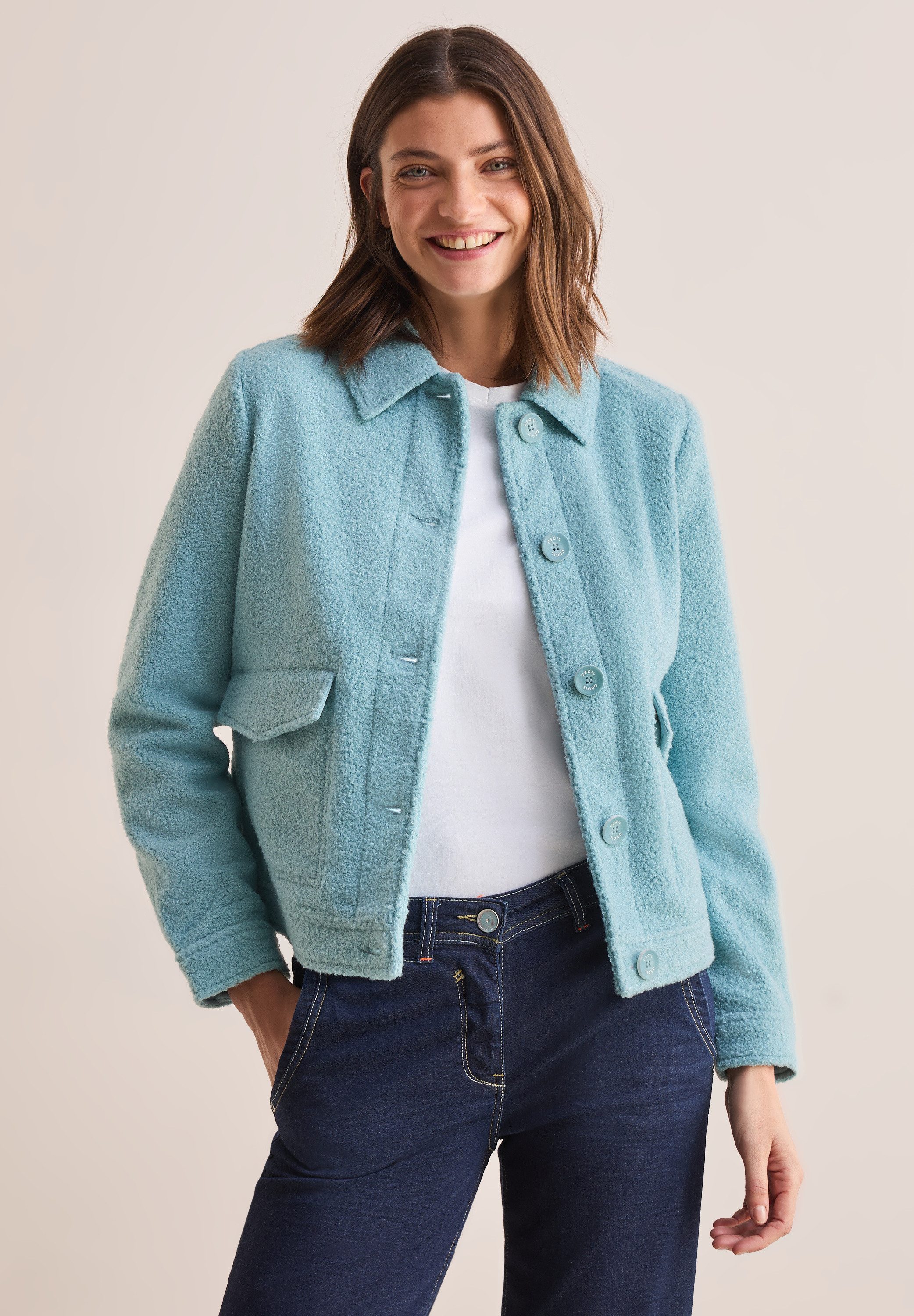 CECIL Kurzjacke mit Knopfleiste günstig online kaufen