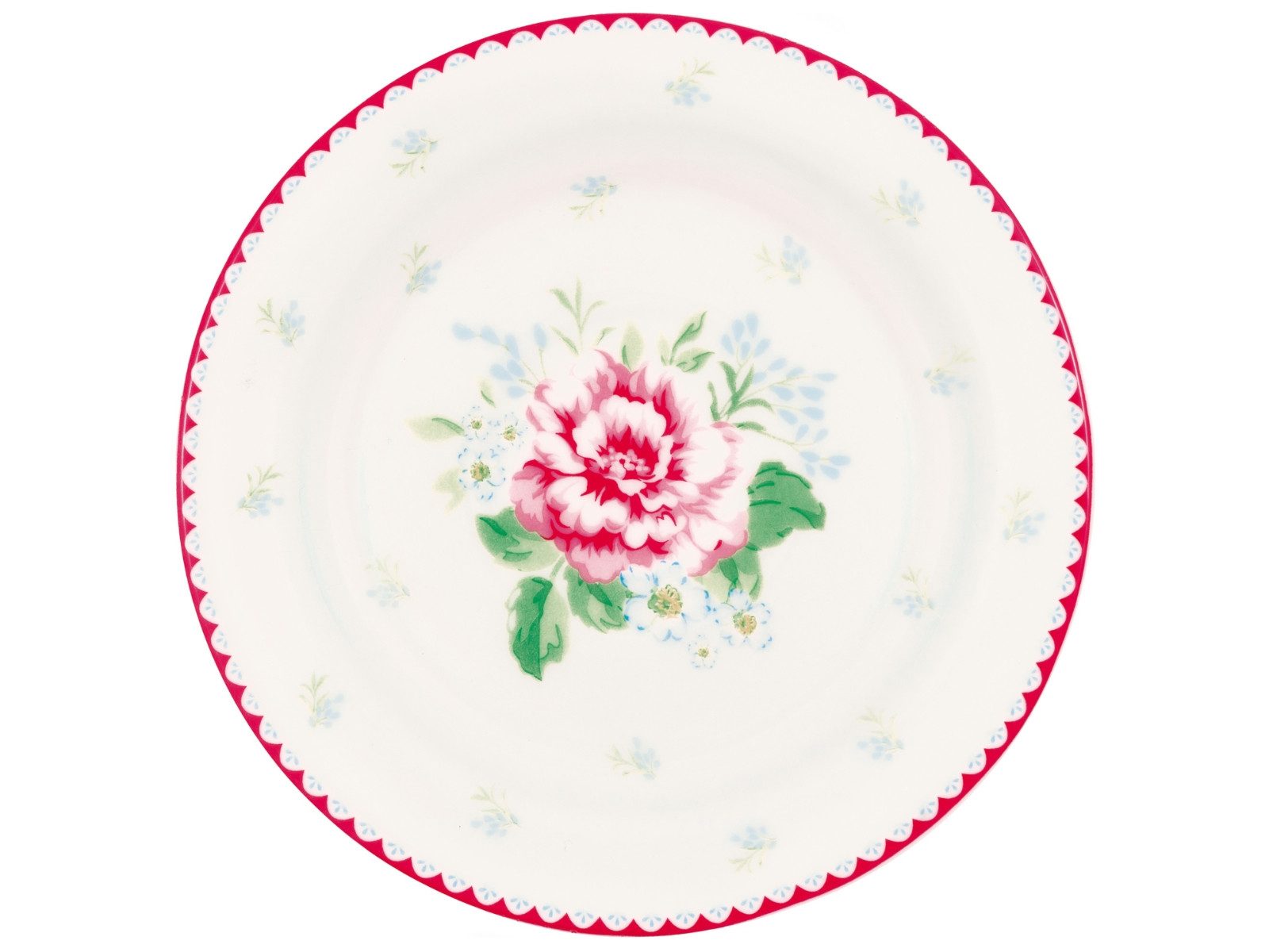 Greengate Brotteller Alivia Brotteller white 15cm