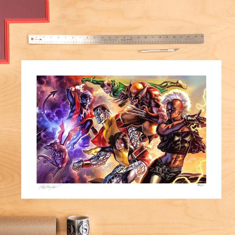 Sideshow Kunstdruck Marvel X-Men Kunstdruck