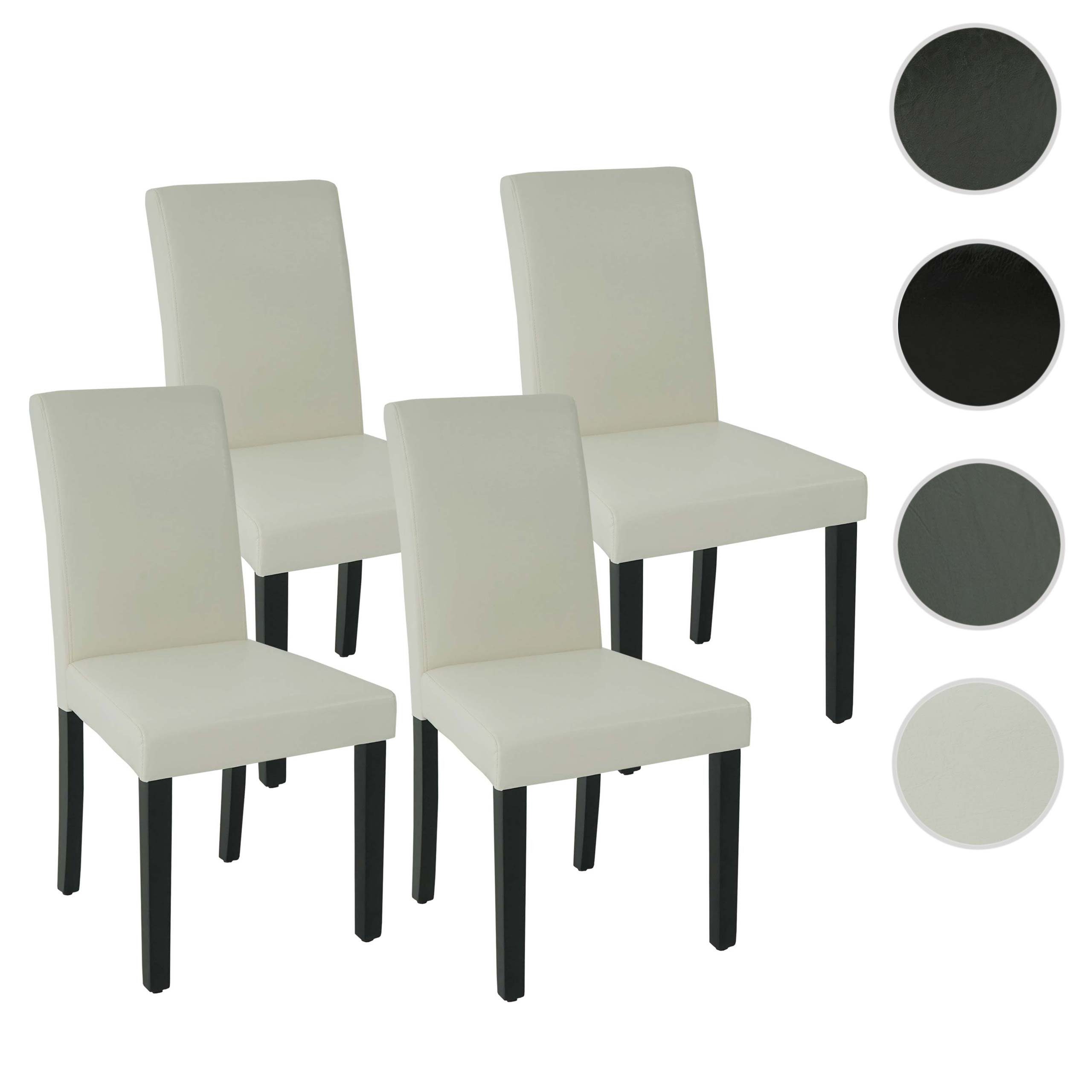 kg, Esszimmerstuhl 4 MCW (Set, Modernes MCW-J99 St), Max. Design Belastbarkeit 120 pro Stuhl: