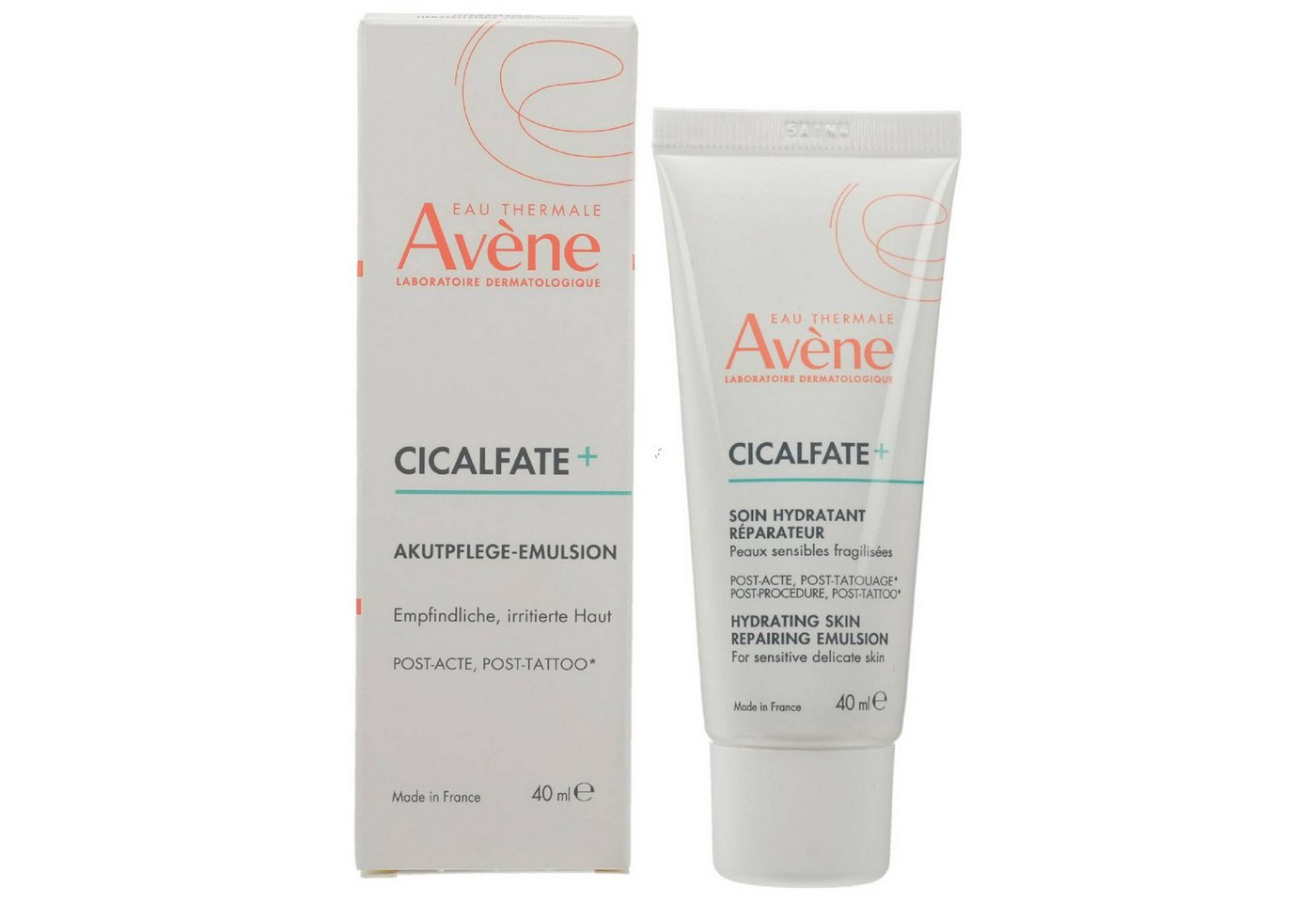 Avene Hautcreme AVENE Cicalfate+ Akutpflege-Emul.post-acte/-tattoo 40ml PZN 16924769