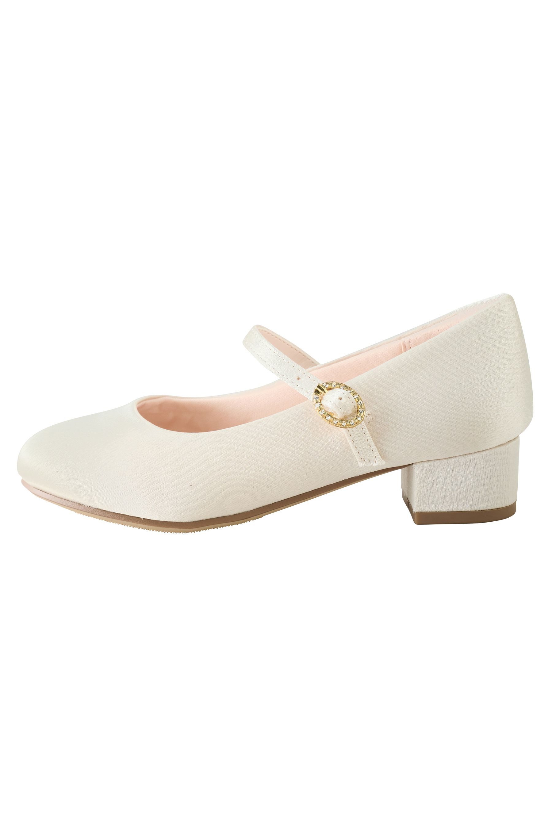 Next Fleckenabweisende Mary-Jane-Schuhe aus Satin Mary-Jane-Schuhe