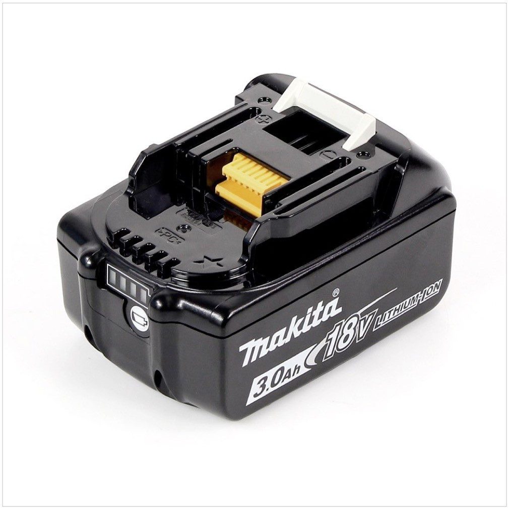 Makita BL 1830 B Li-Ion Akku 18 V 3,0 Ah / 3000 mAh (197599-5) mit LED Akkupacks