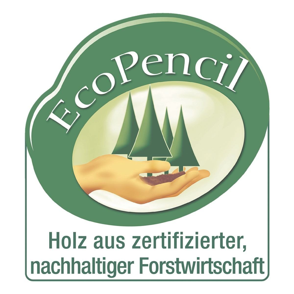 Faber-Castell Bleistift Jumbo Grip, B (weich), Dreikant mit Soft-Grip-Zone