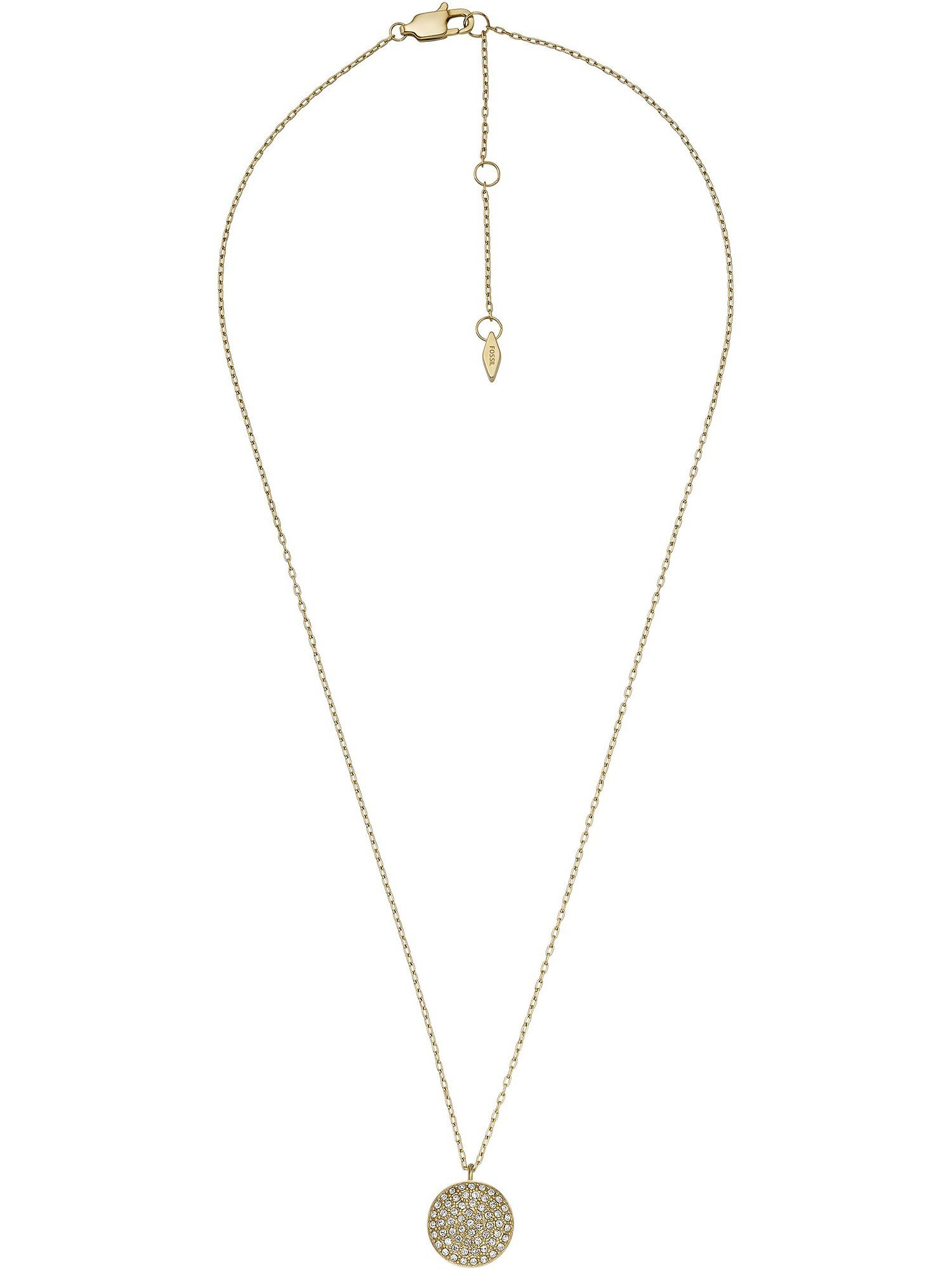 Fossil Collier Fossil Damen-Kette Edelst...